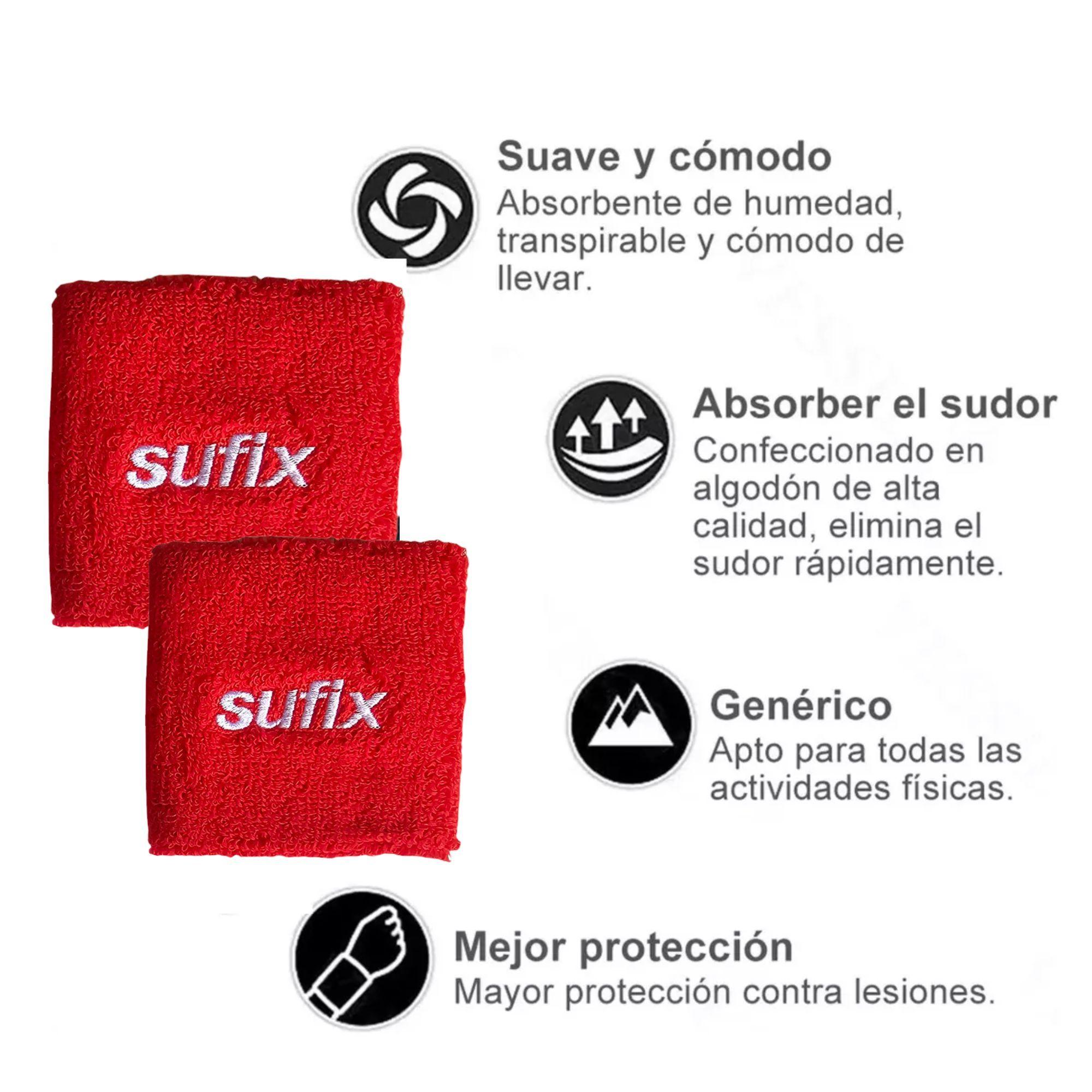 Muñequera Algodón Sufix® (1 Par)-3