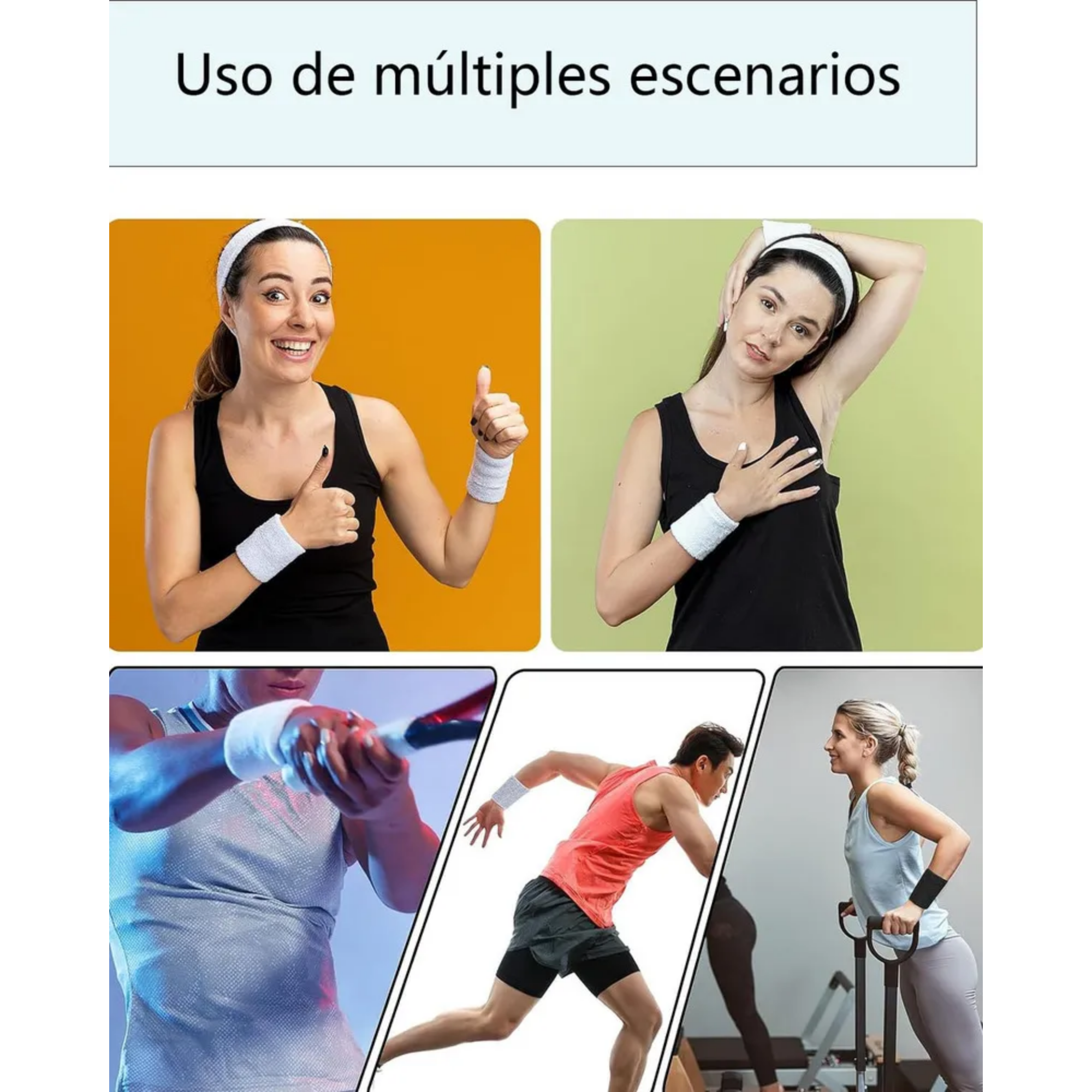 Muñequera Algodón Sufix® (1 Par)-5