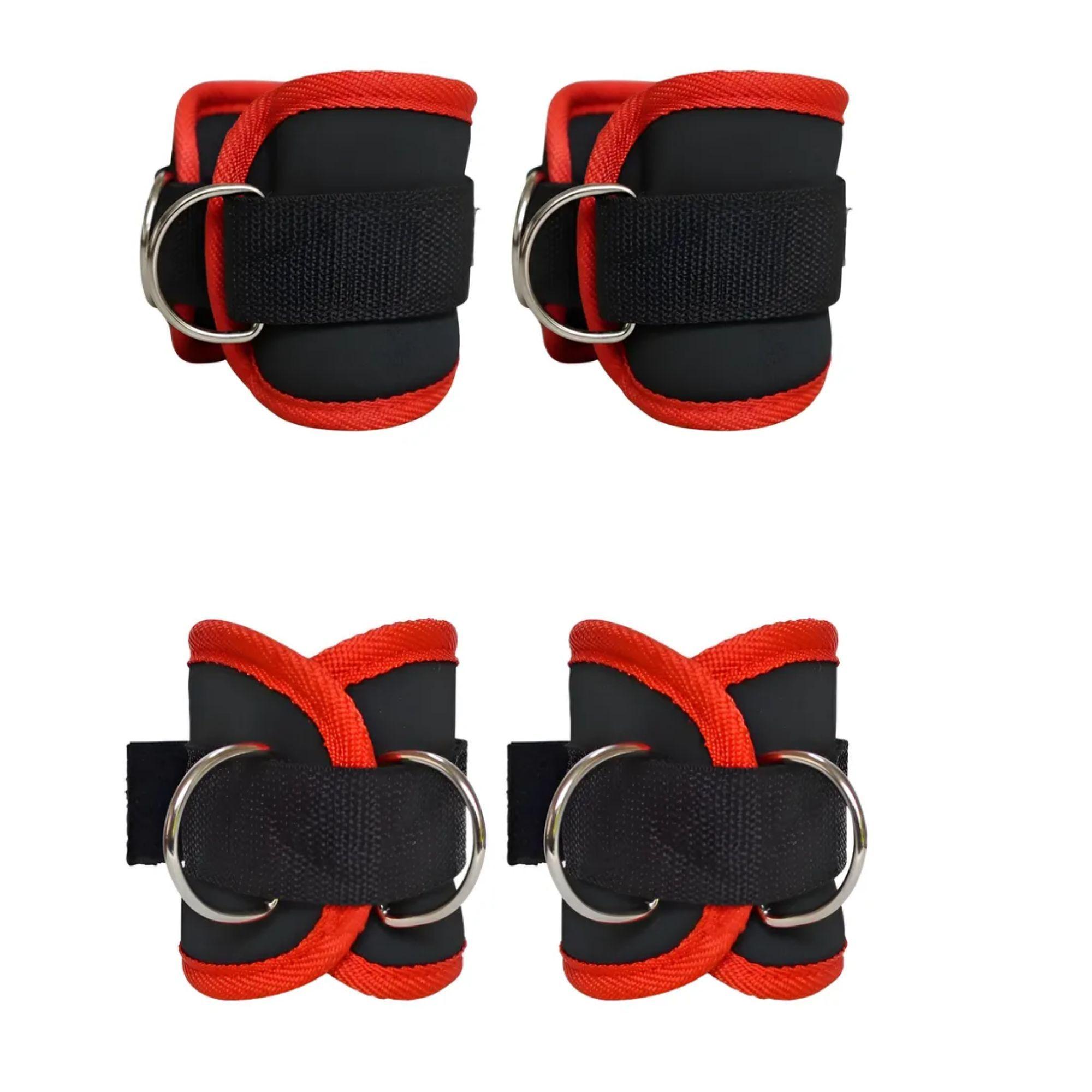 Tobilleras para Polea Torpedo Par Gimnasio Glúteos-3