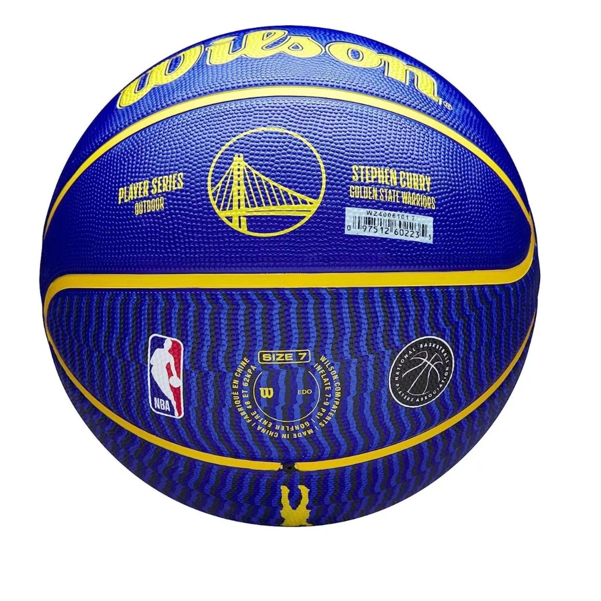 Balón Basketball Wilson Nba #7 Stephen Curry Golden State-2