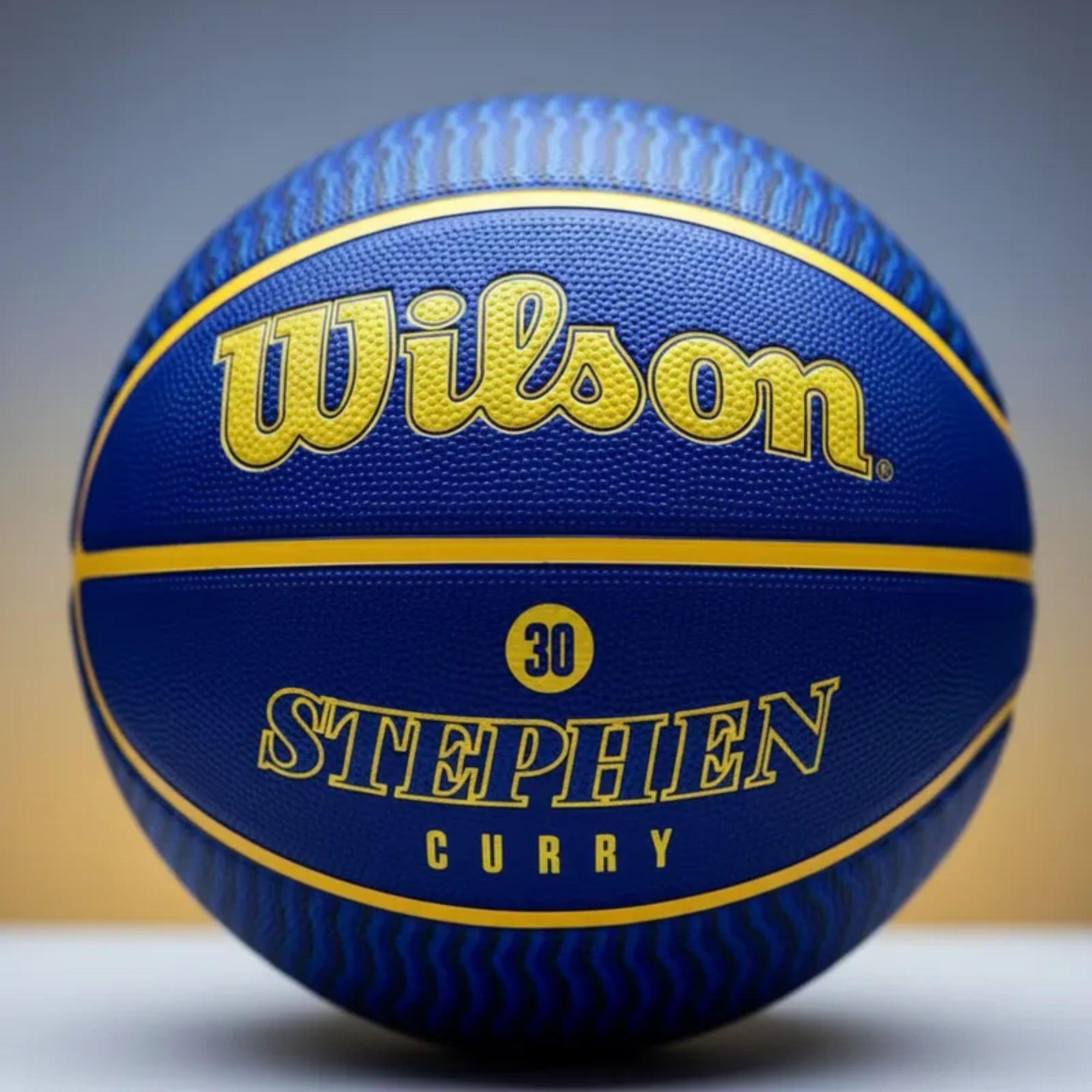 Balón Basketball Wilson Nba #7 Stephen Curry Golden State-5