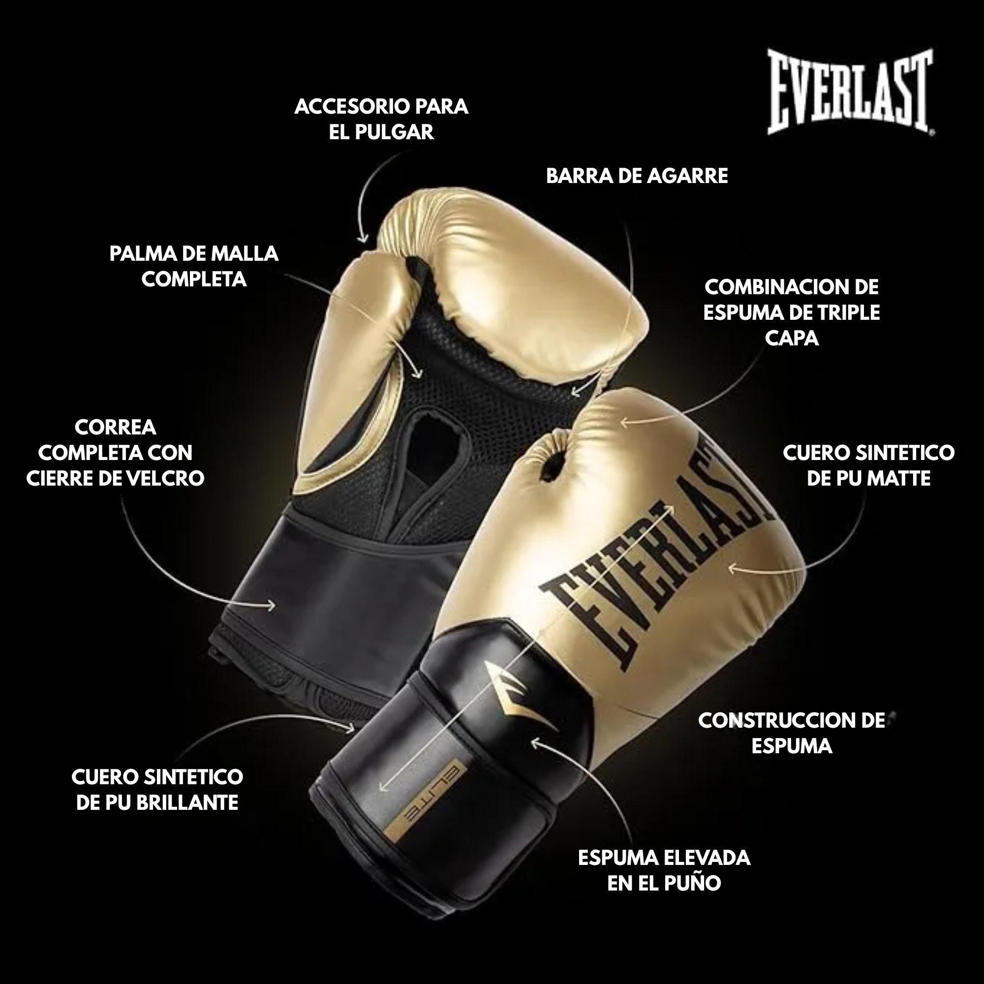 Guantes Boxeo Everlast Prostyle Elite V2 Dorado Training-2