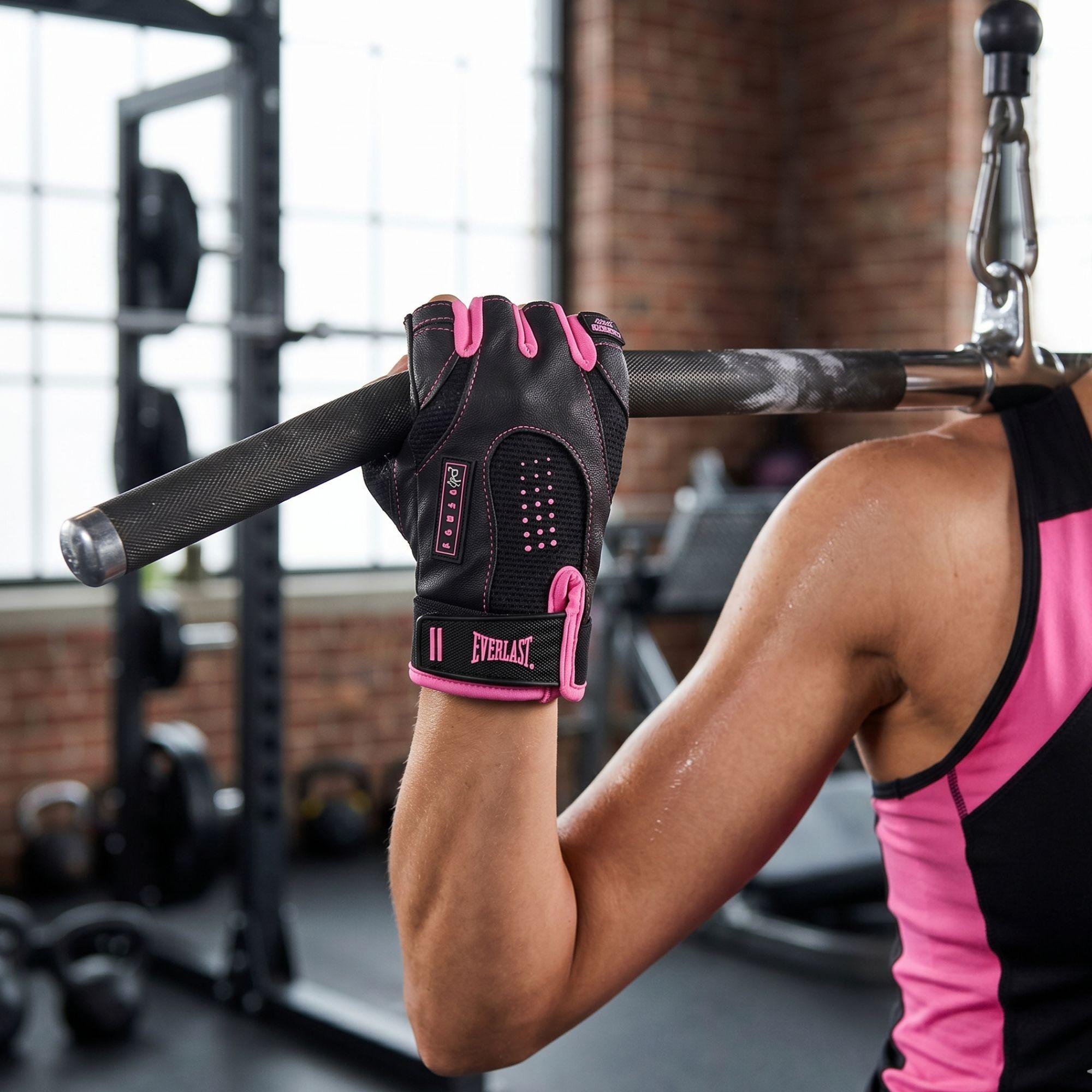 Guantes Fitness Everlast Plus Mujer Entrenamiento Y Pesas-6