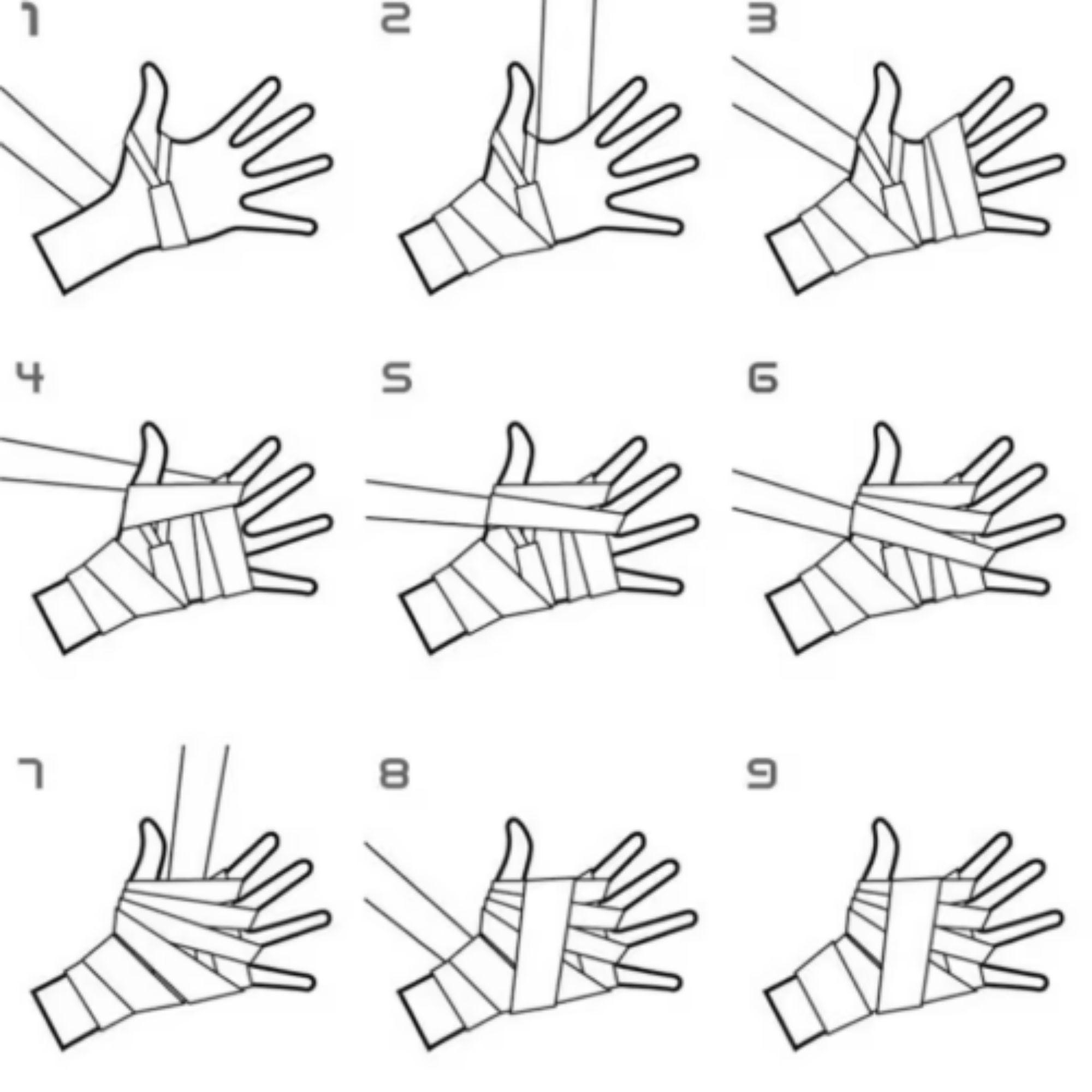 Vendas Boxeo Everlast Profesionales 4,5 Metro Original-3