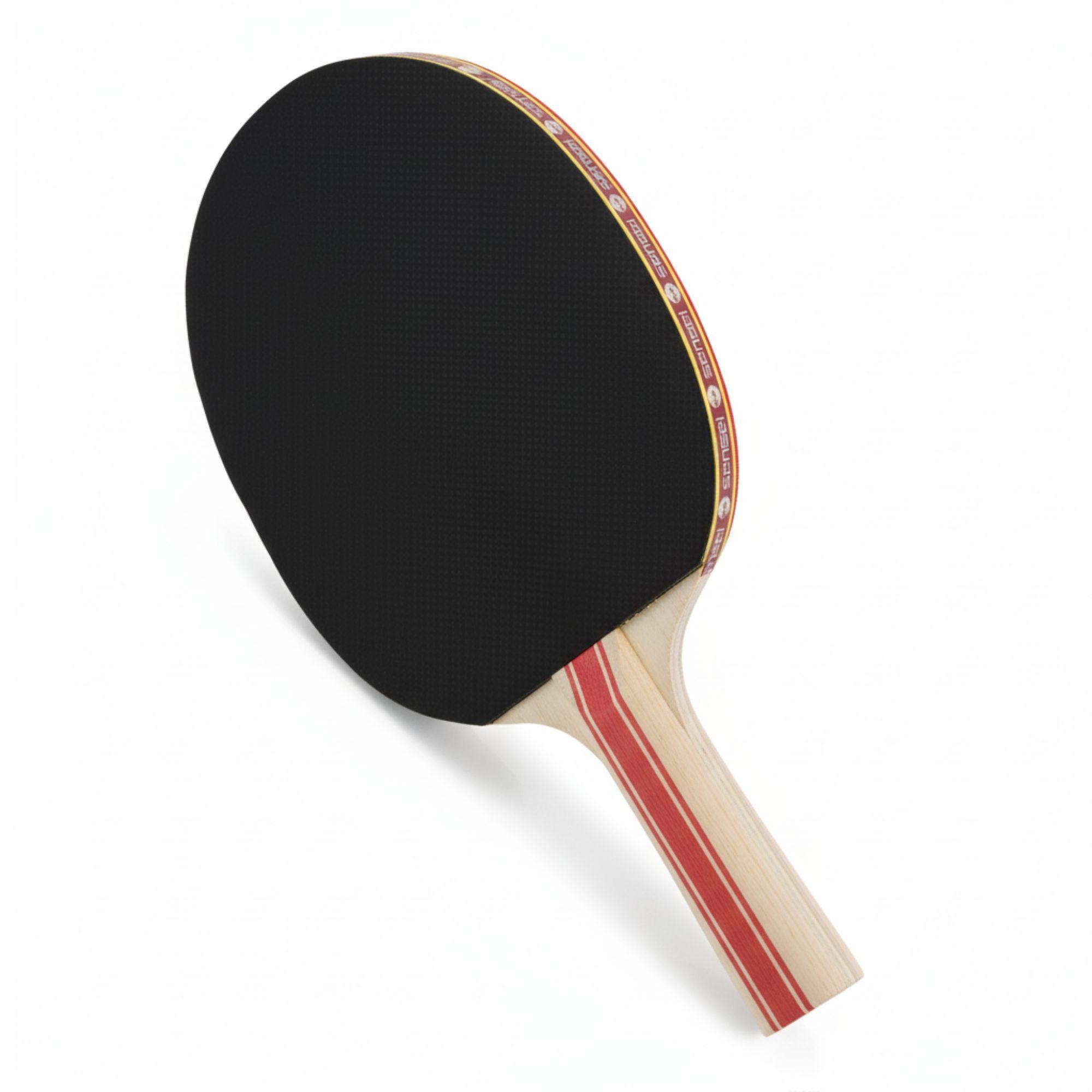 Set Ping Pong Sensei 2 Paletas + 3 Pelotas - 2* Goma Lisa-3