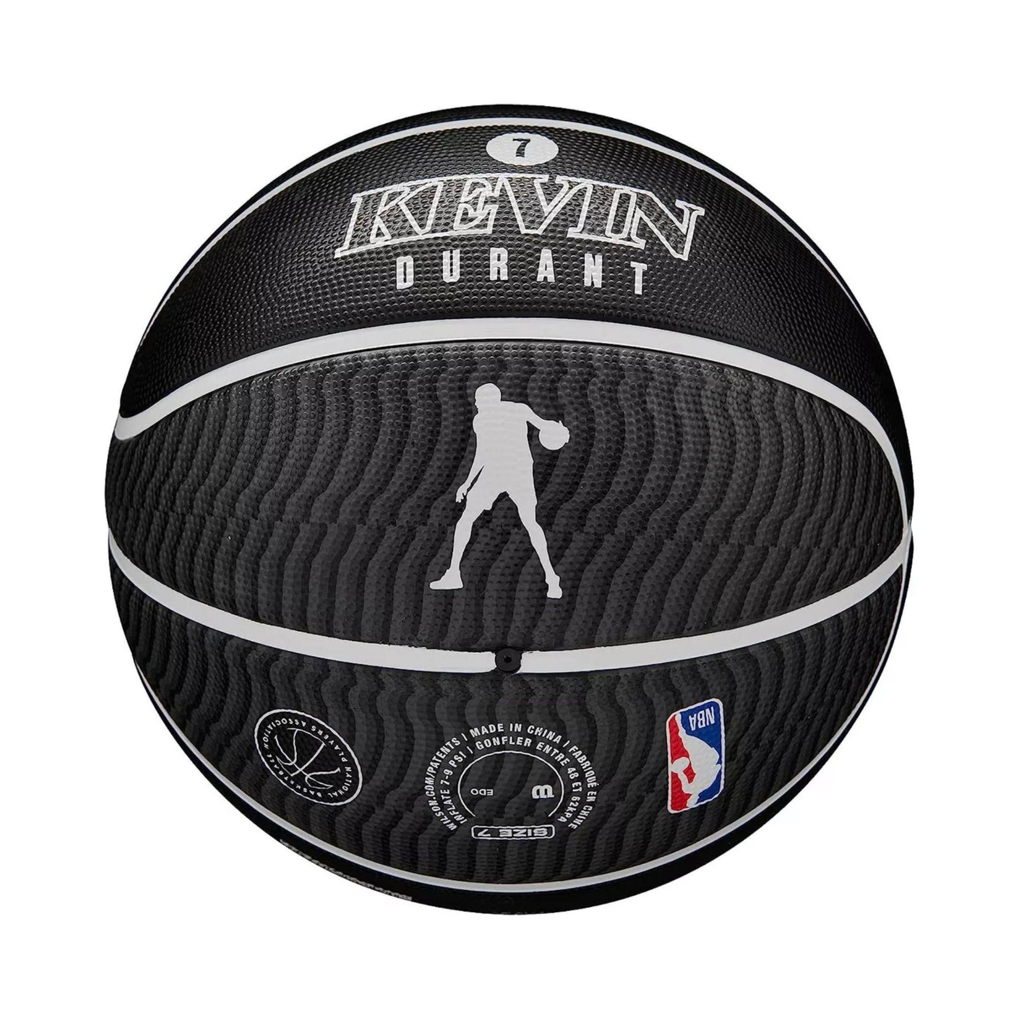 Balón Basketball Wilson Nba #7 Icon Kevin Durant-3
