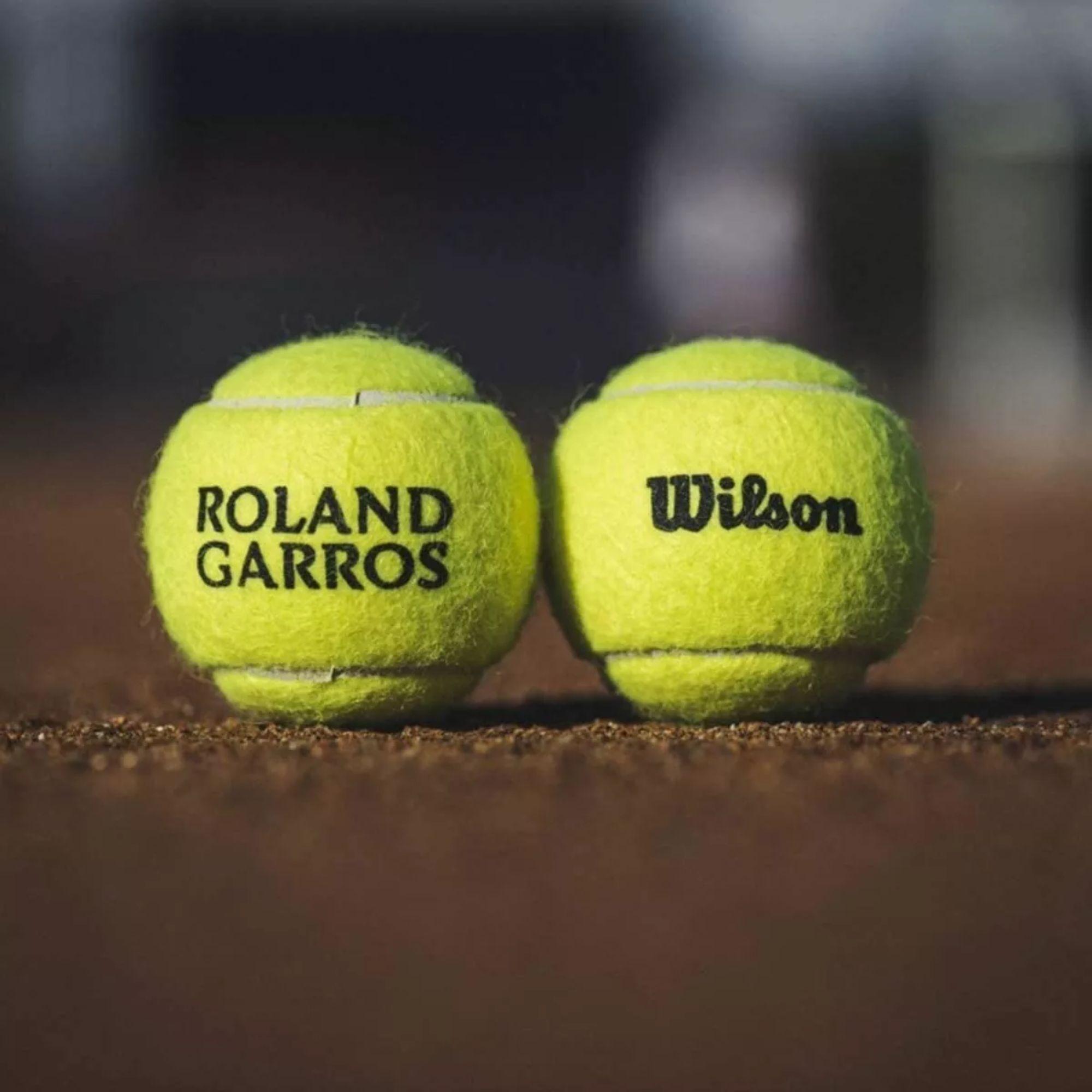 Tarro Pelotas Tenis Wilson Roland Garros X3-8