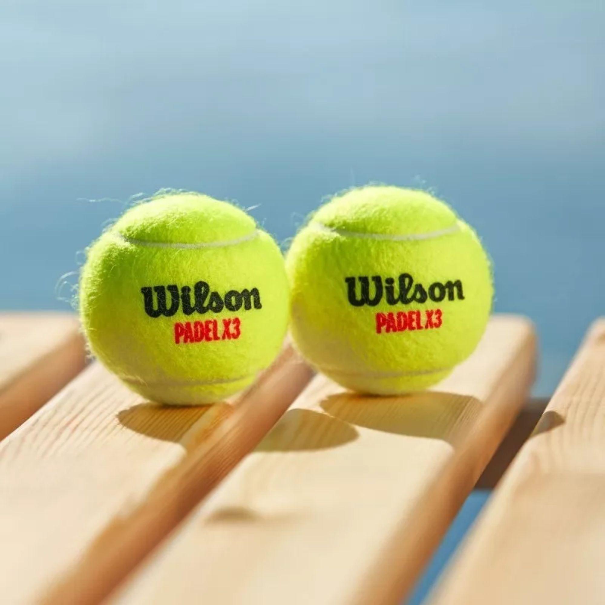Tarro De Pelotas Wilson Padel Performance X3-6