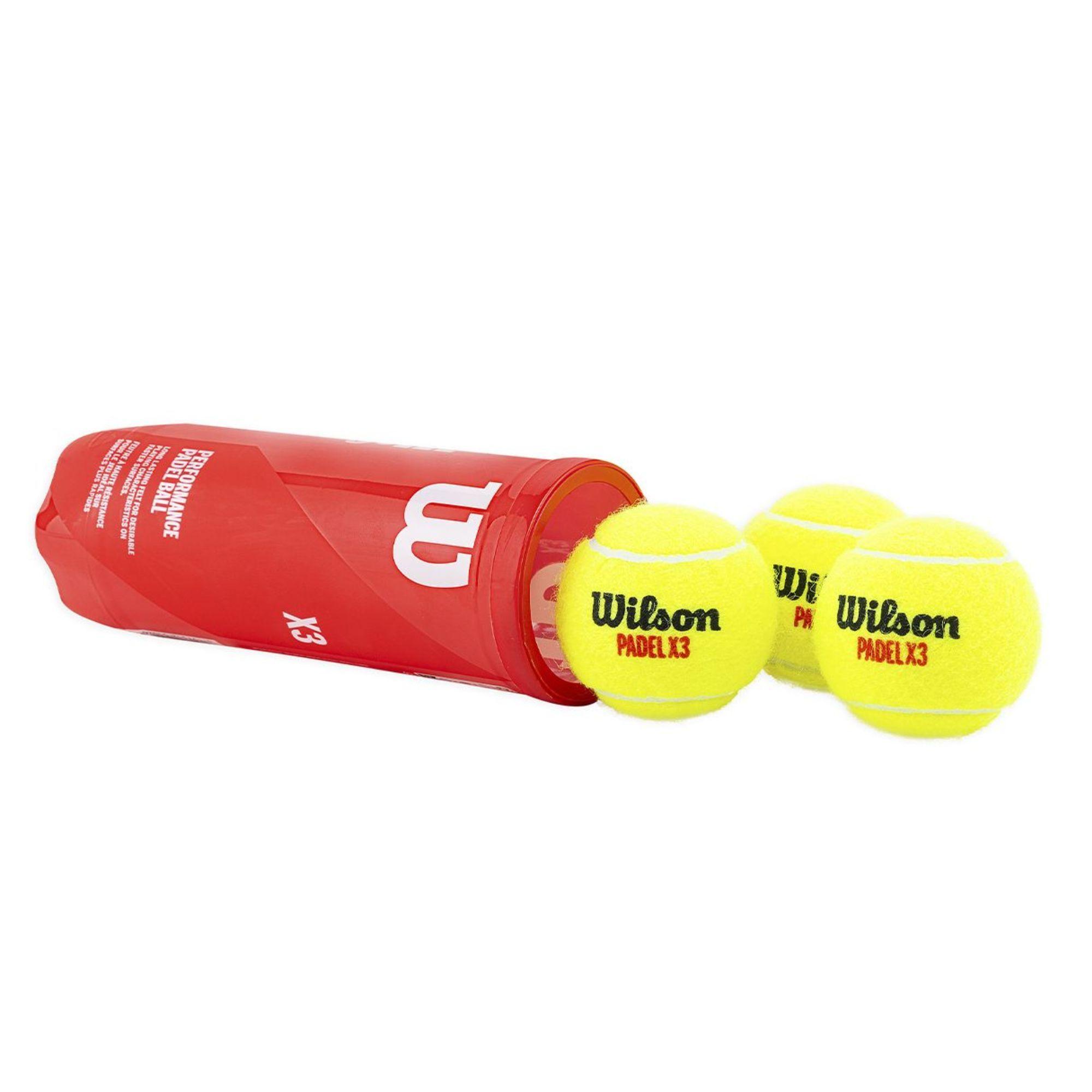 Tarro De Pelotas Wilson Padel Performance X3-7