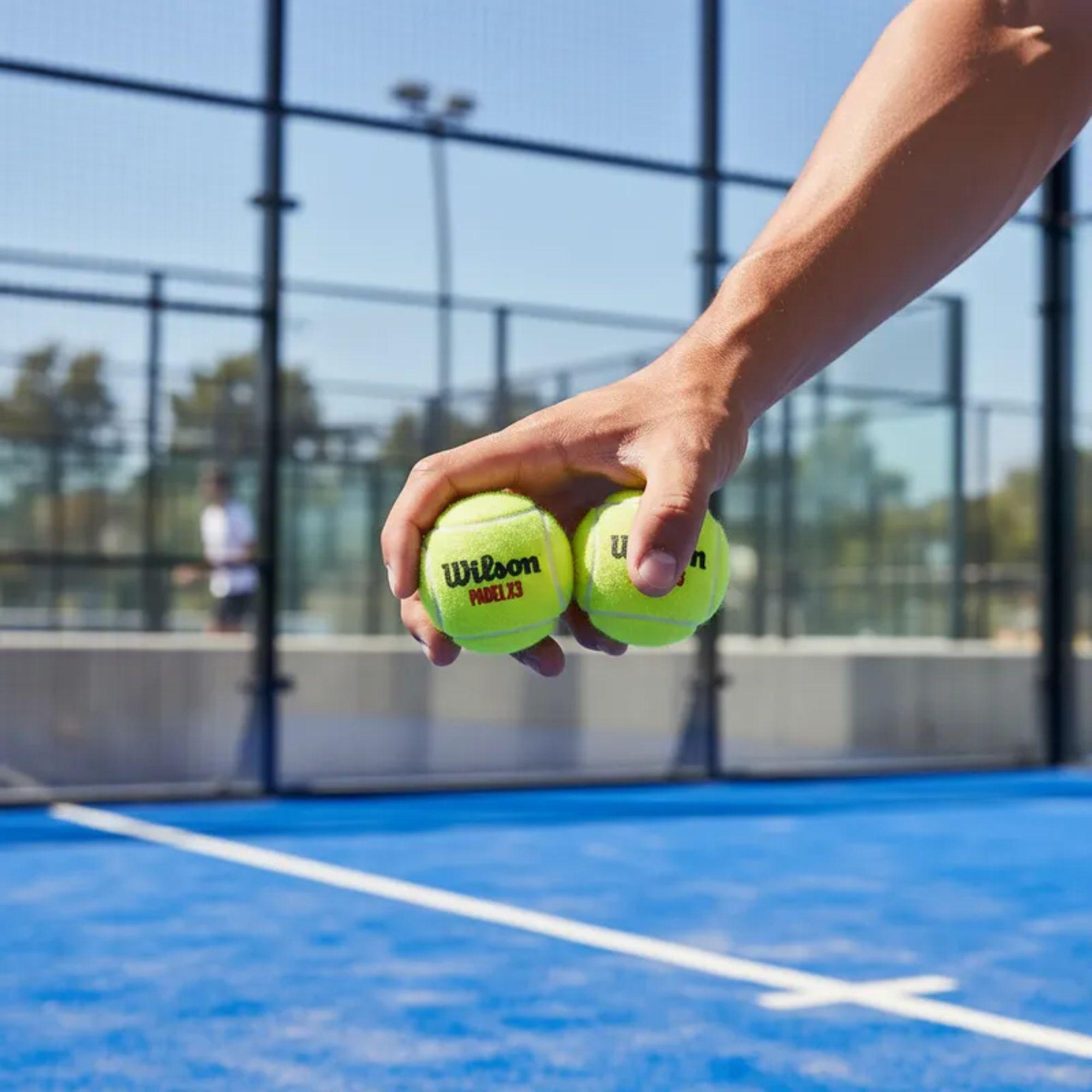 Tarro De Pelotas Wilson Padel Performance X3-5