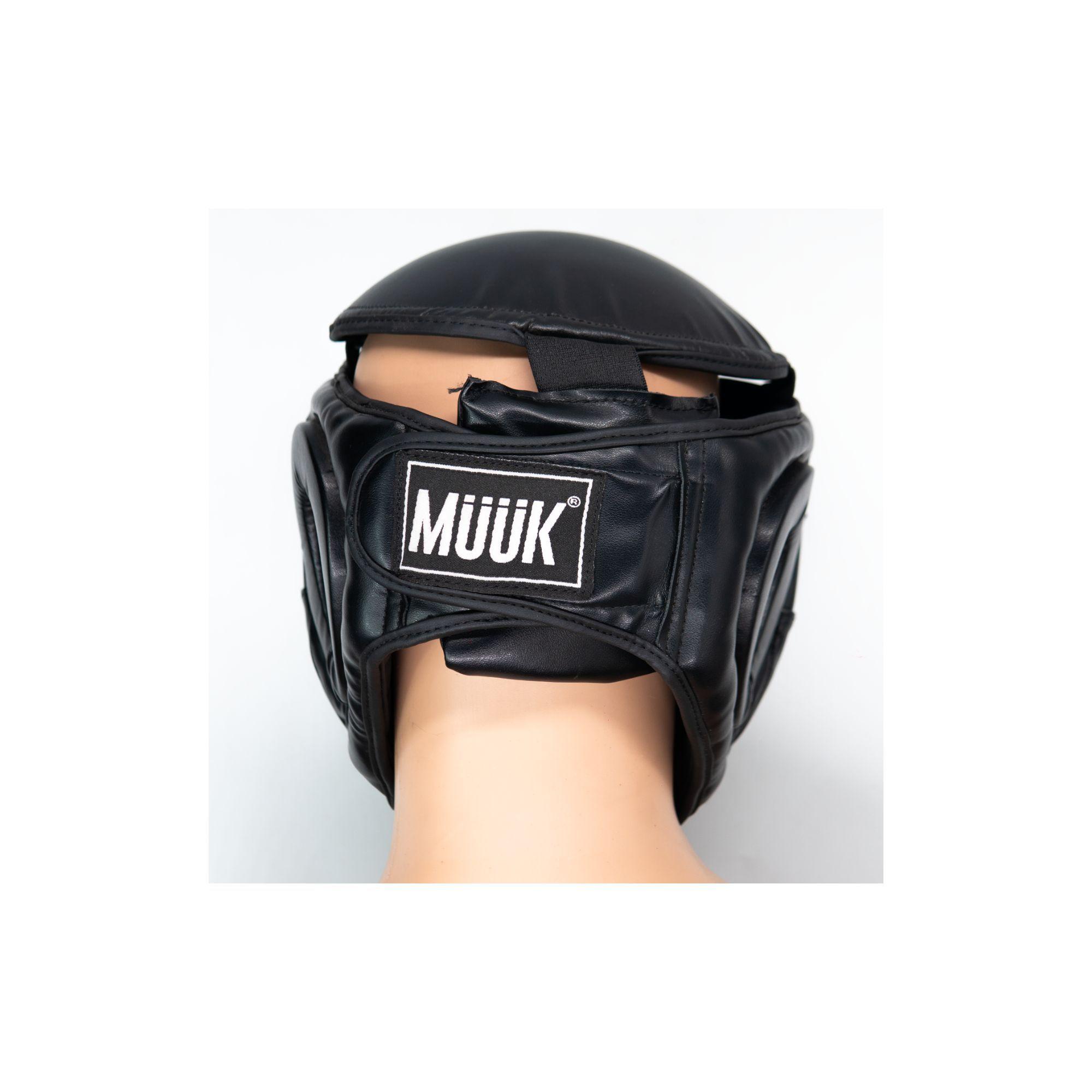 Cabezal Casco Artes Marciales Boxeo Con Mica Muuk-2