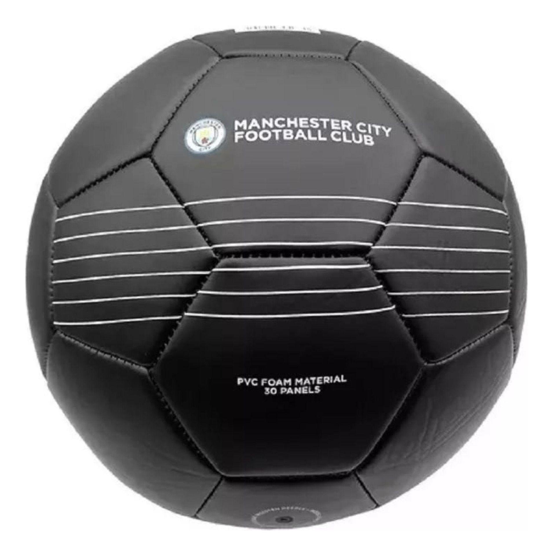 Balon De Futbol Manchester City F.c. Black Oficial N°5-3