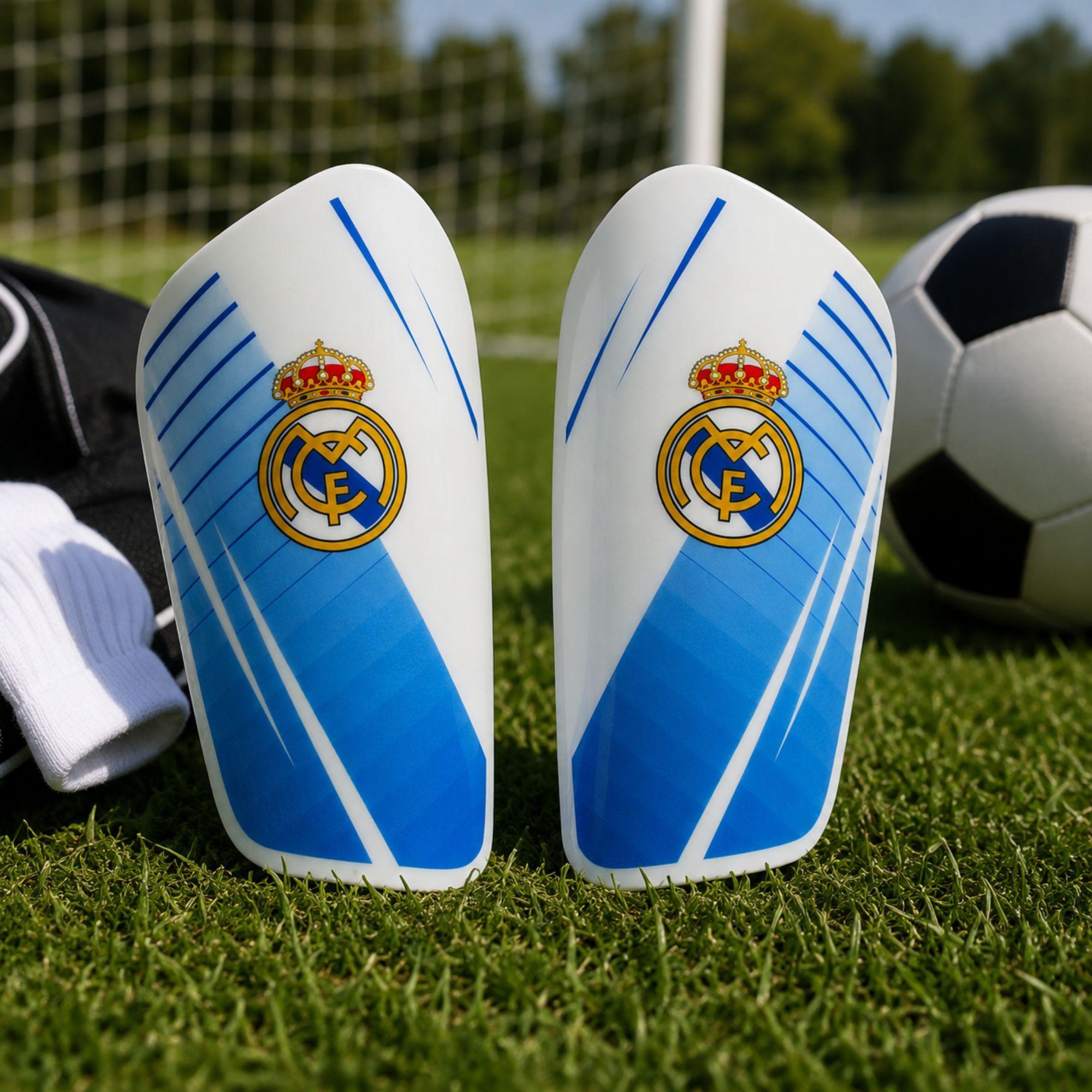 Canilleras Futbol Real Madrid DRB Licencia Oficial-6