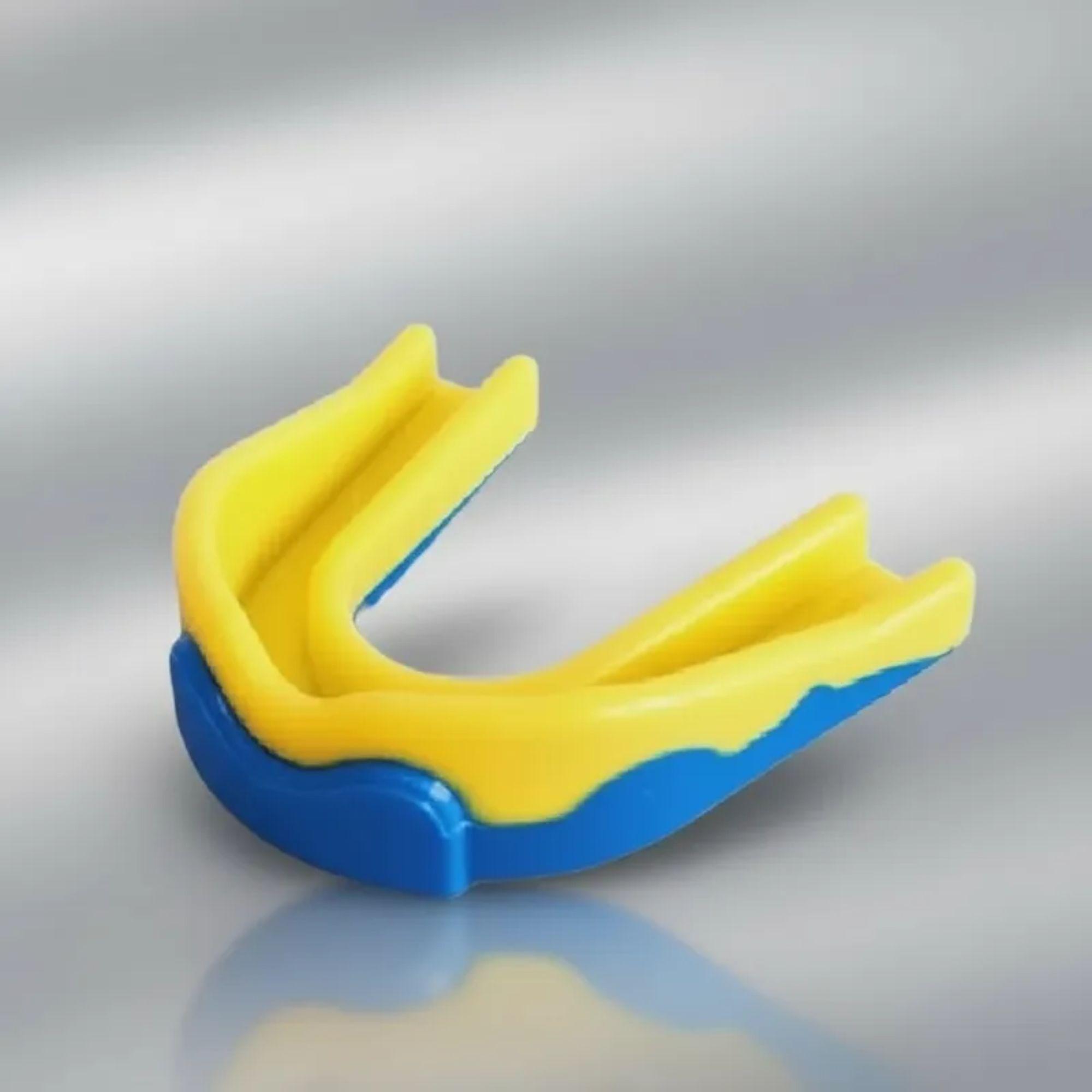 Protector Bucal Simple Bicolor Junior Con Estuche Drb-8