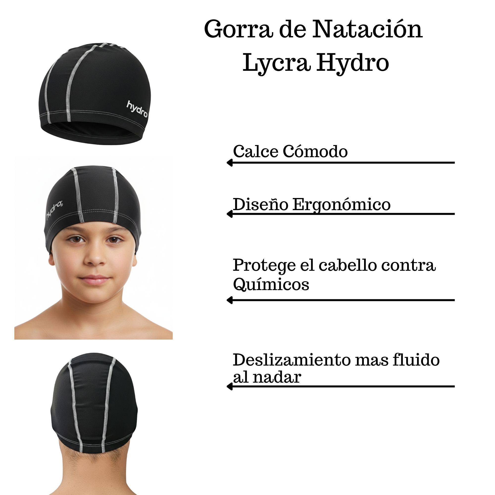 Gorra Natación Lycra Niño Hydro-2