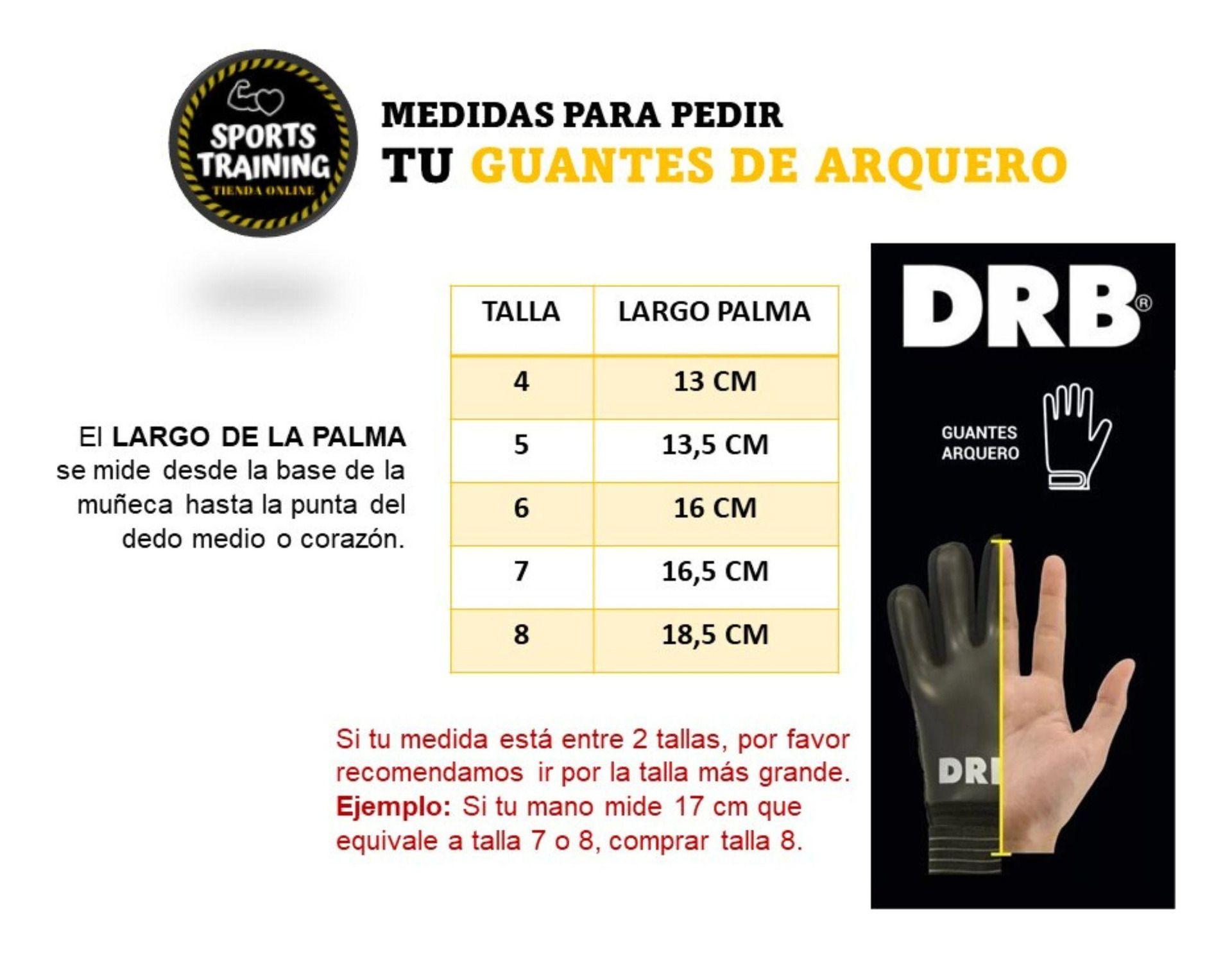 Guante De Arquero Portero Infantil Drb Modelo Rocket-2