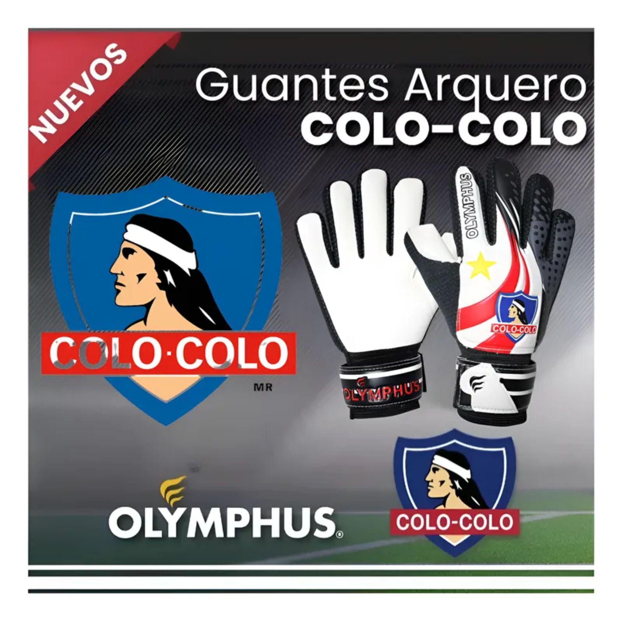 Guantes De Arquero Colo-colo Junior Olymphus-7
