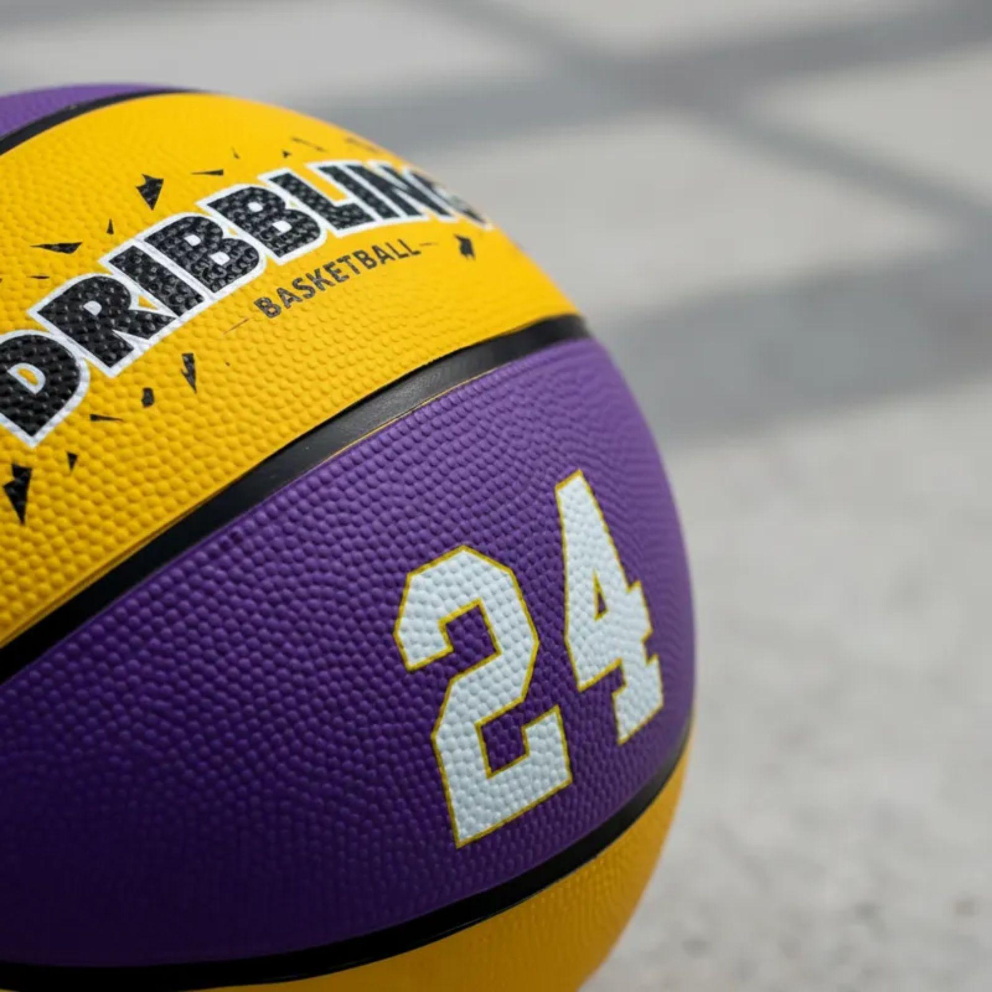 Balón Básquetbol DRB Glow N°7 Goma Exterior Oficial-2