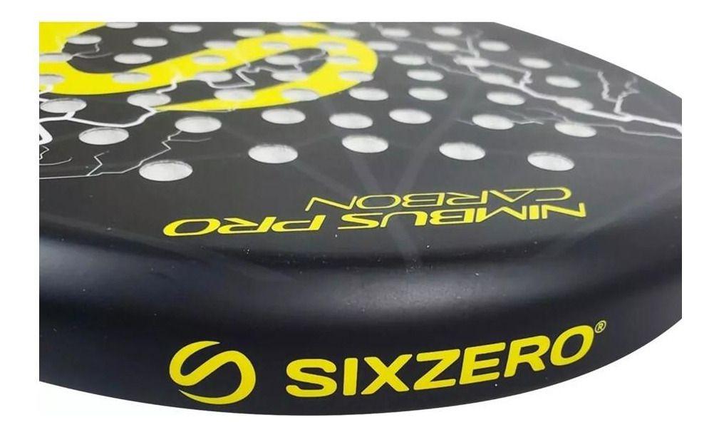 Pala Padel Carbono Nimbus Pro 38mm Sixzero-3