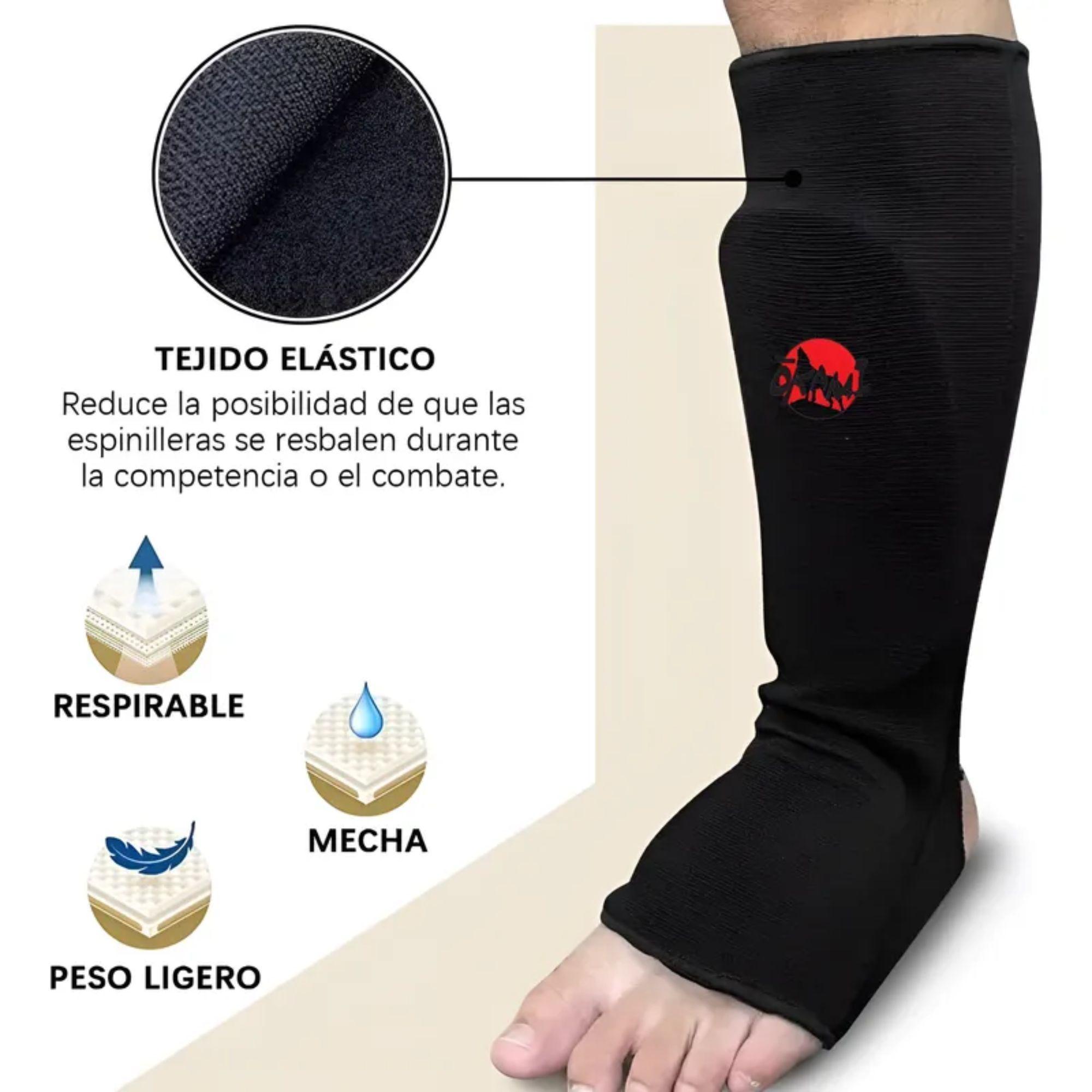 Canillera Con Empeinera Elasticado Taekwondo/Artes Marciales-2