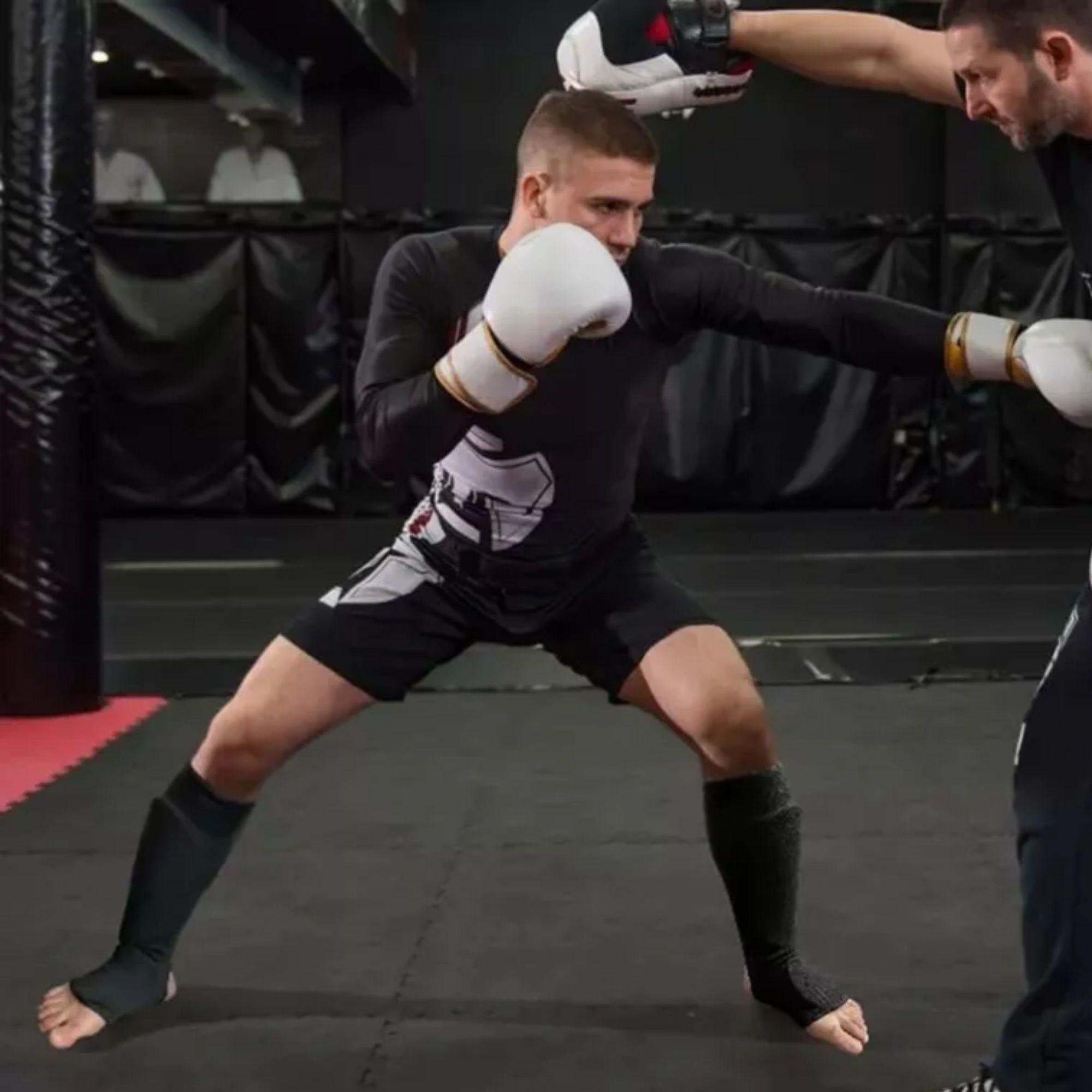 Canillera Con Empeinera Elasticado Taekwondo/Artes Marciales-8