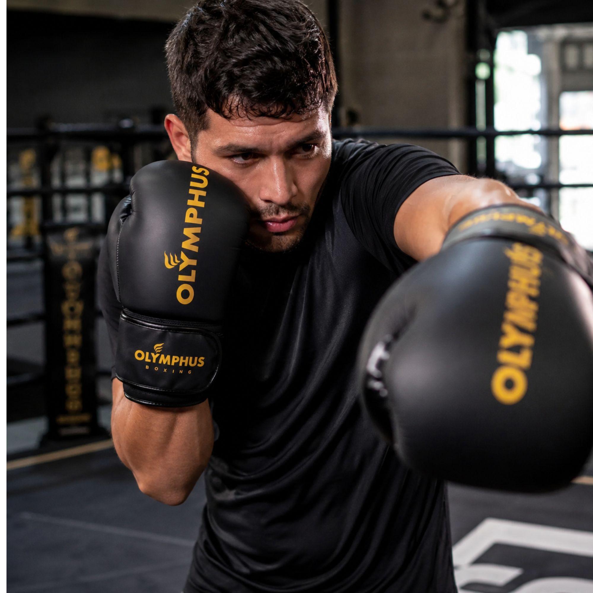 Guantes Boxeo Creed Olymphus PU Entrenamiento Saco-4