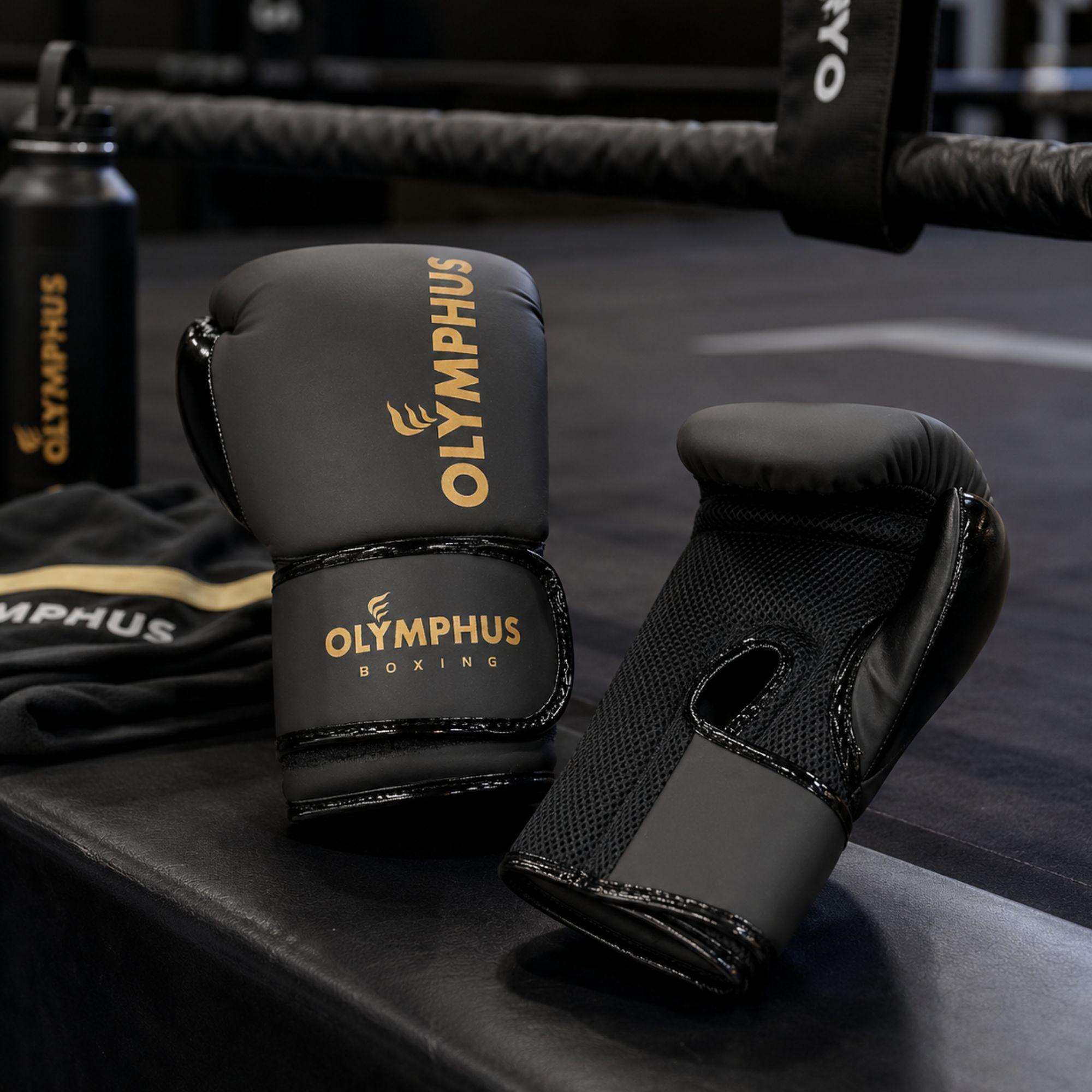 Guantes Boxeo Creed Olymphus PU Entrenamiento Saco-5