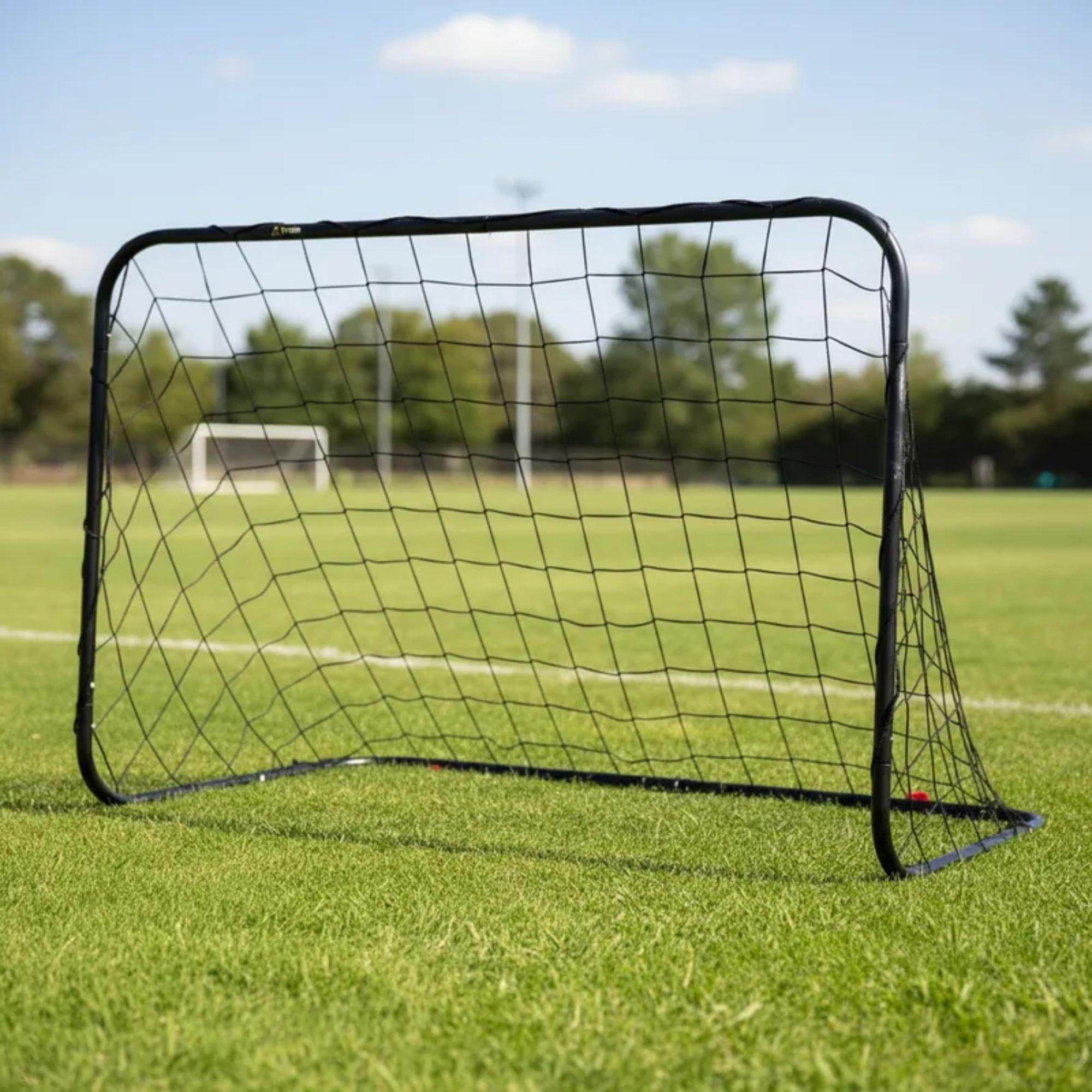 Arco De Futbol Armable Train Con Red Y Estacas 122x91x61cm-4