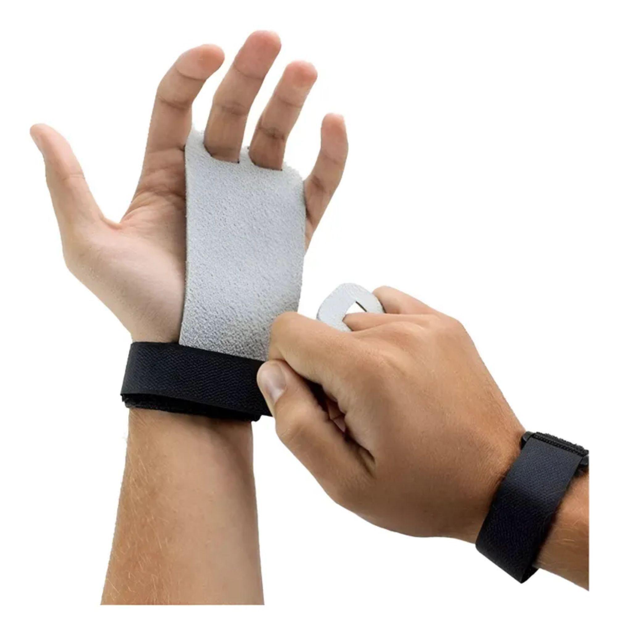 Calleras De Cuero Crossfit Calistenia Pesas (par)-1