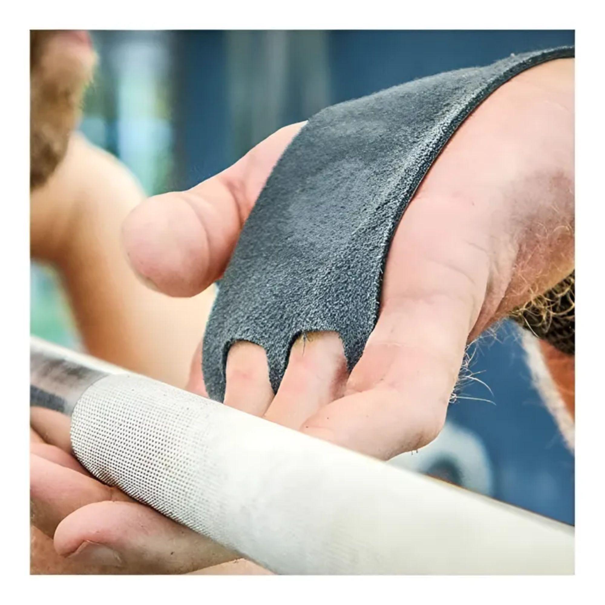 Calleras De Cuero Crossfit Calistenia Pesas (par)-3