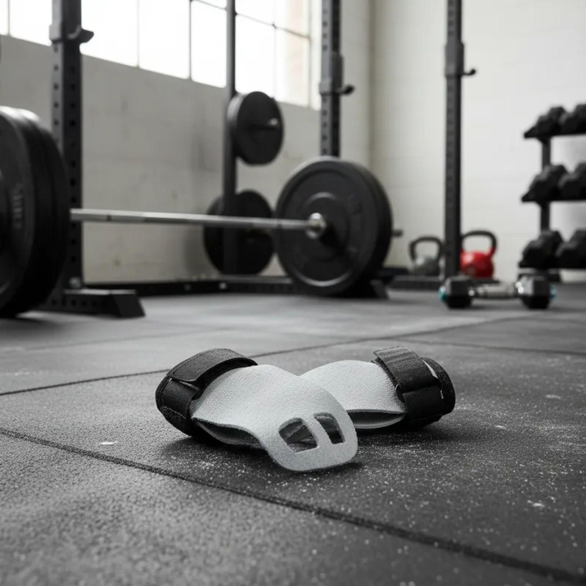 Calleras De Cuero Crossfit Calistenia Pesas (par)-4