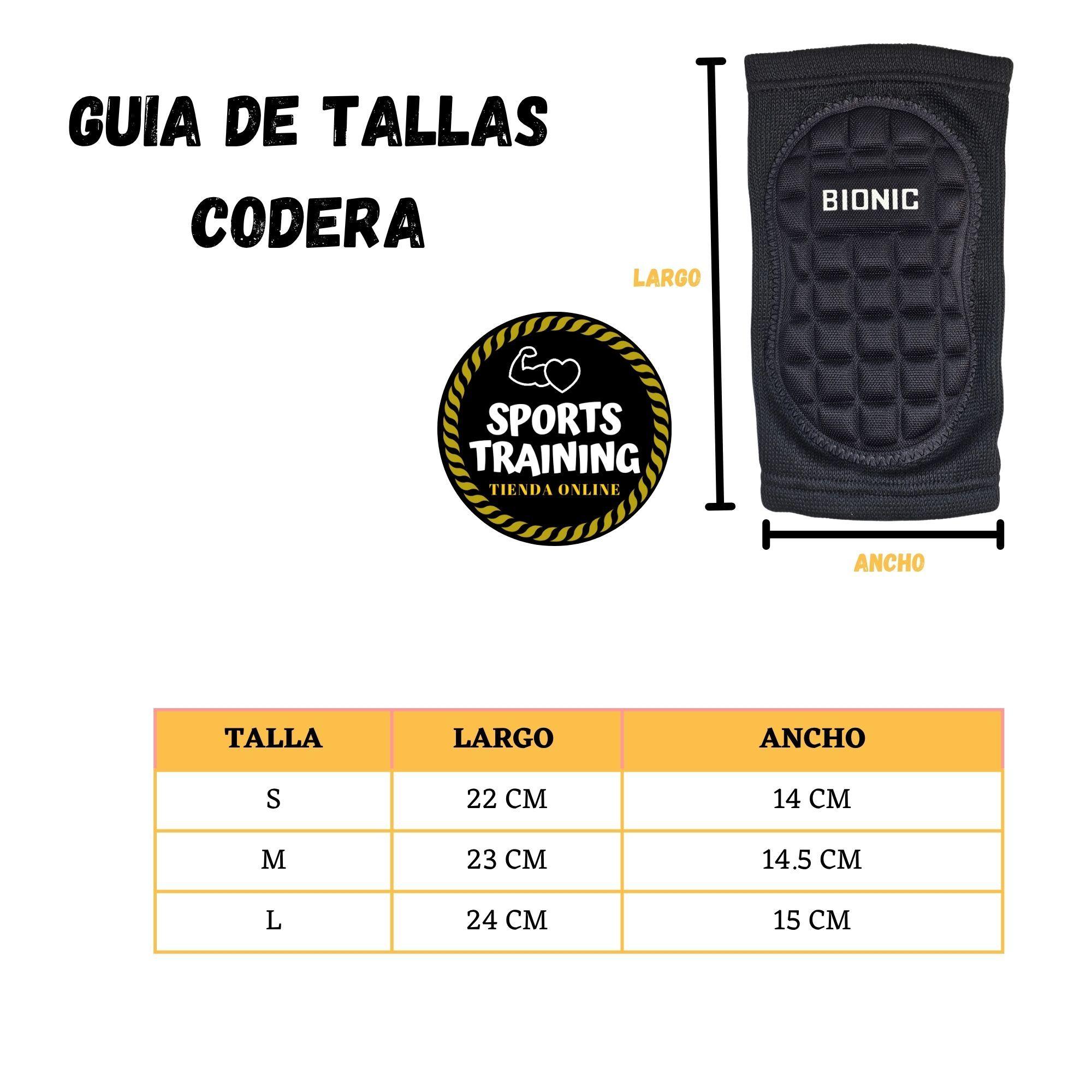 Codera Deportiva Acolchada Bionic Patín Vóley Fútbol-3