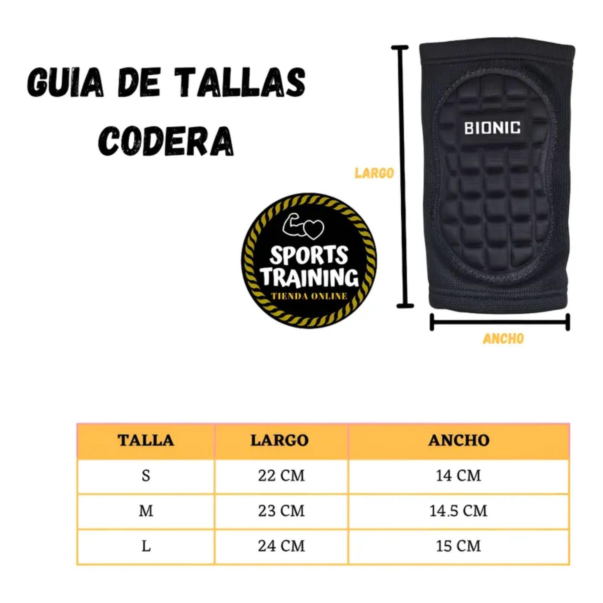 Codera Deportiva Acolchada Bionic Patín Vóley Fútbol-4