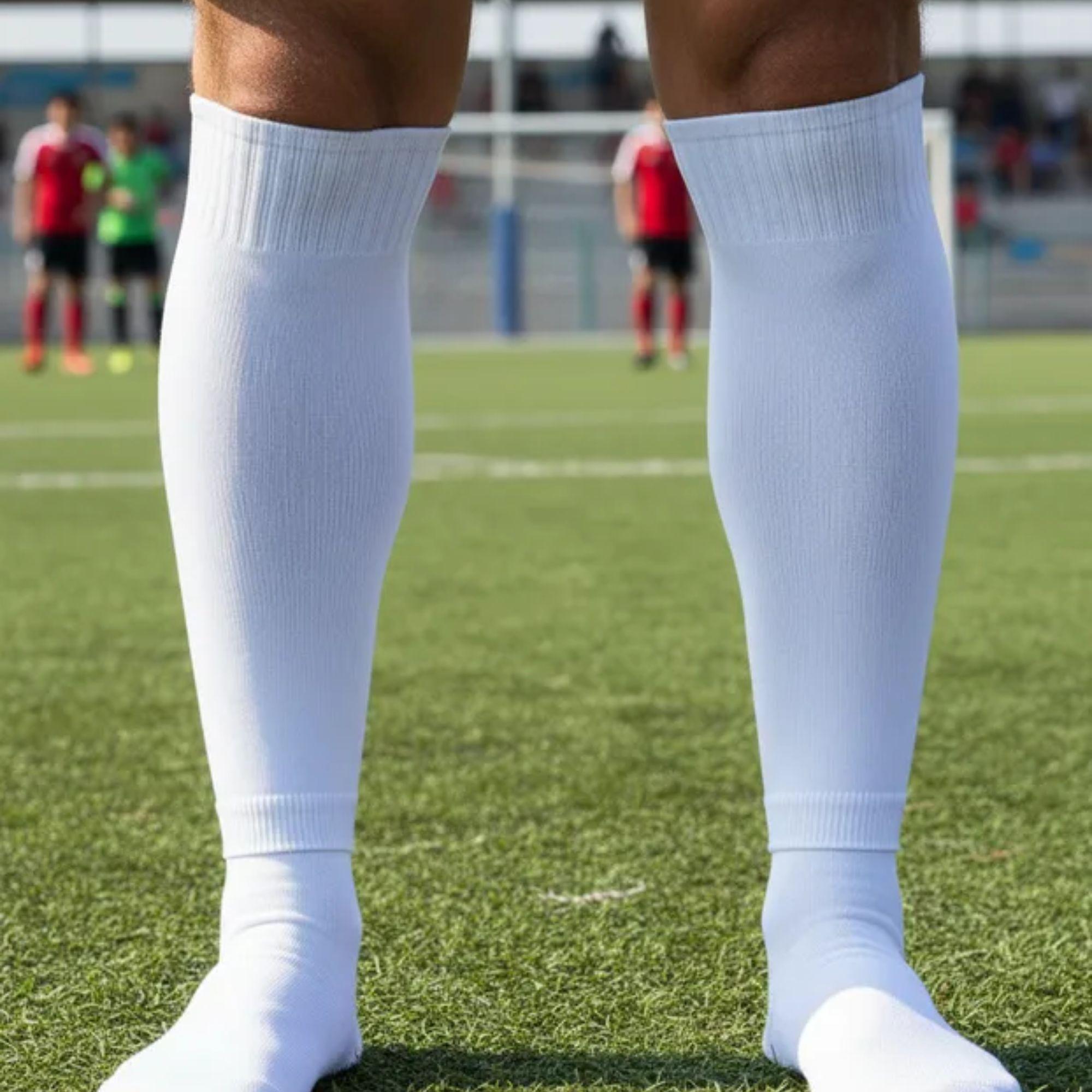 Media Calceta Futbol Deportiva Sin Pie-6