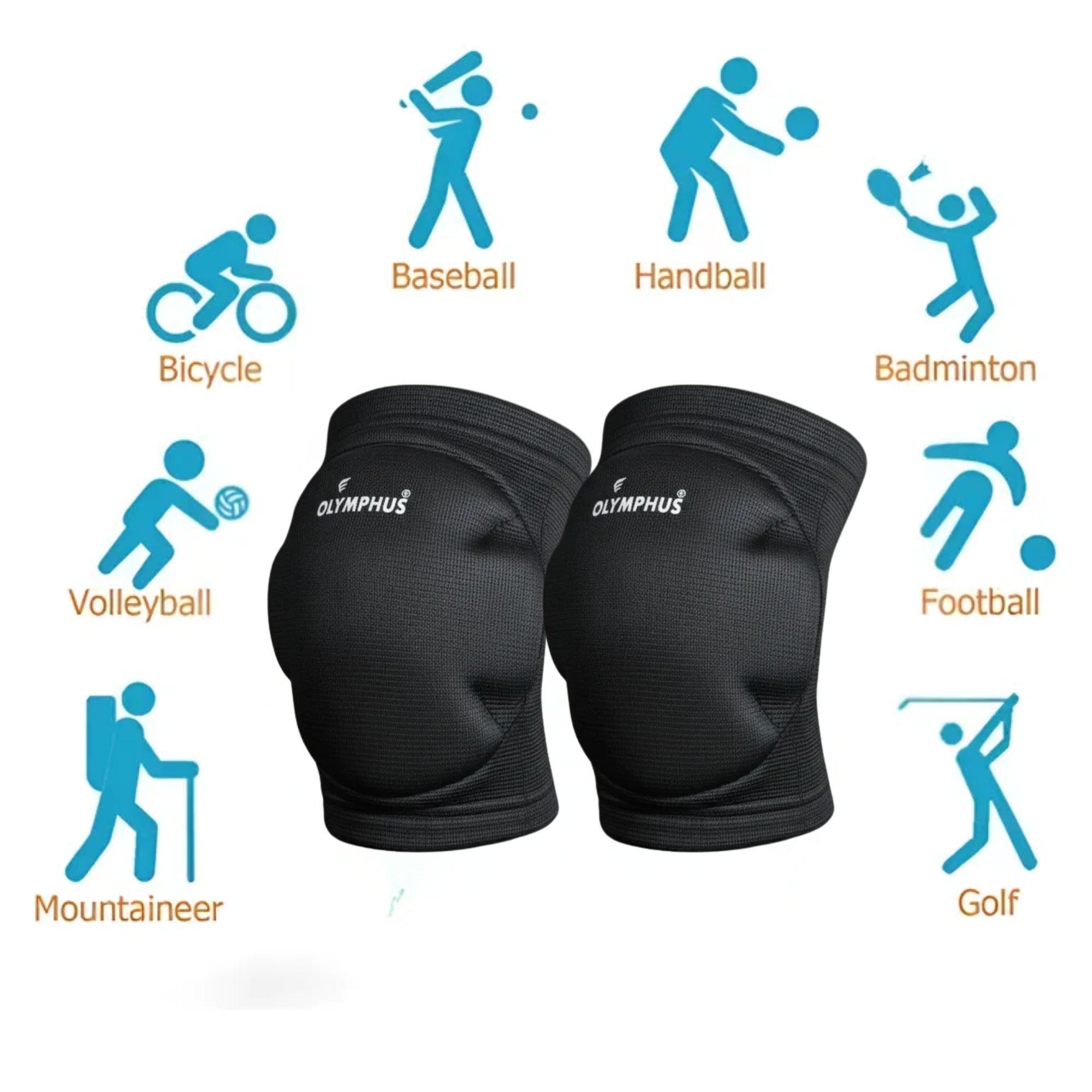 Par Rodilleras Deportivas Vóleibol Profesionales Olymphus-3