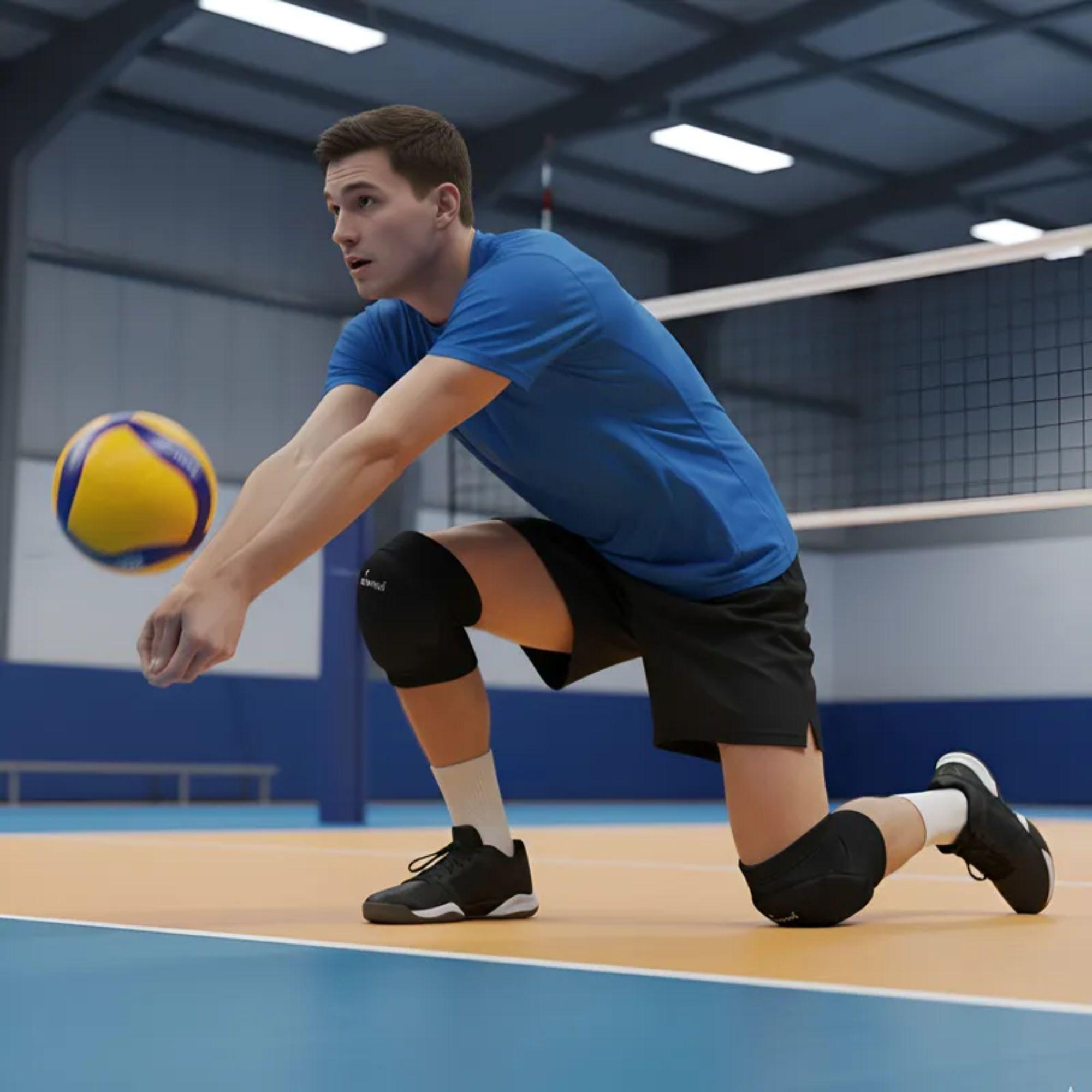 Par Rodilleras Deportivas Vóleibol Profesionales Olymphus-6