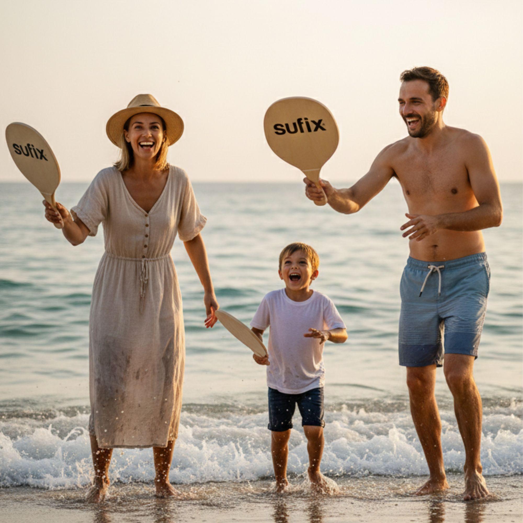 Paleta De Playa Sufix + 2 Pelotas-4