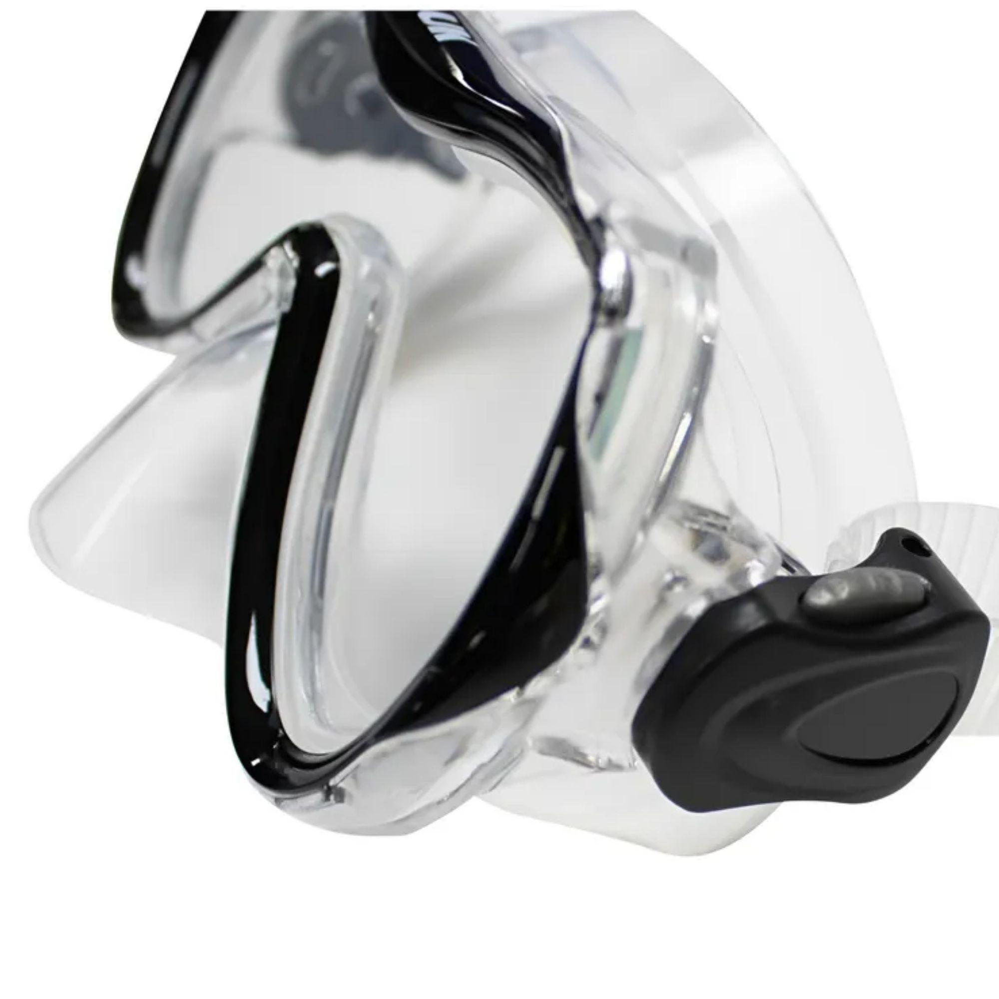 Set Máscara Buceo + Snorkel Junior Uktime-1