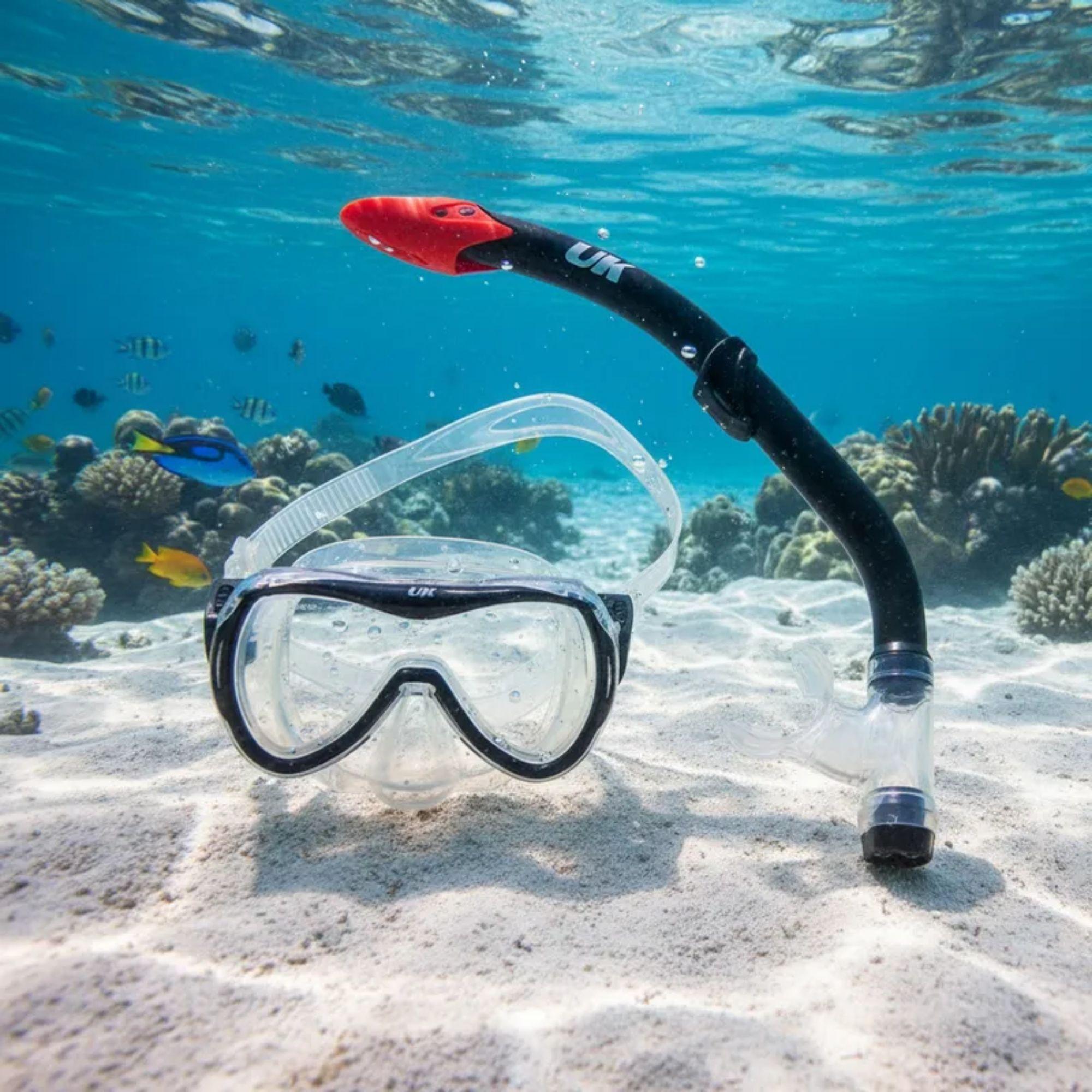 Set Máscara Buceo + Snorkel Junior Uktime-5