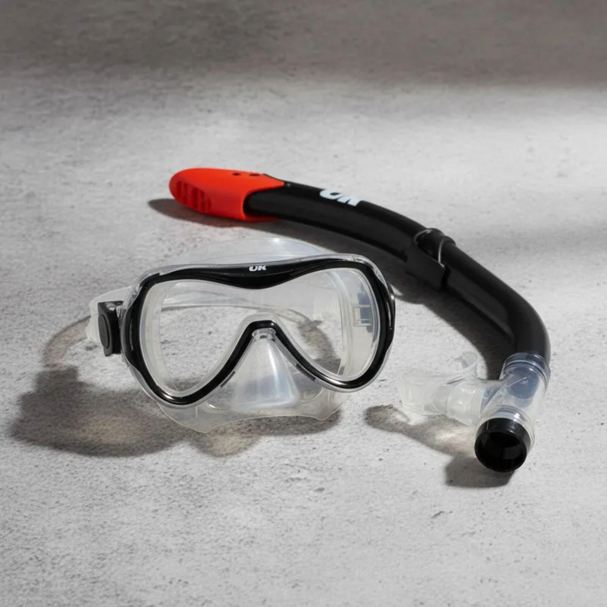 Set Máscara Buceo + Snorkel Junior Uktime-7