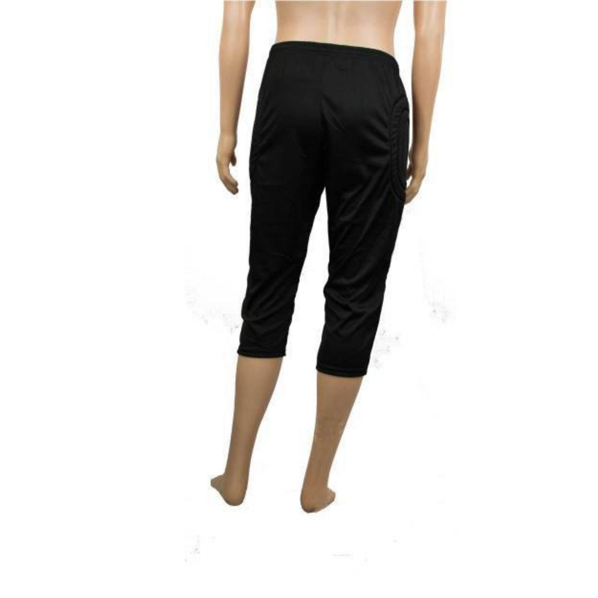 Pantalon Arquero 3/4 Drb Negro Buzo Con Proteccion-1