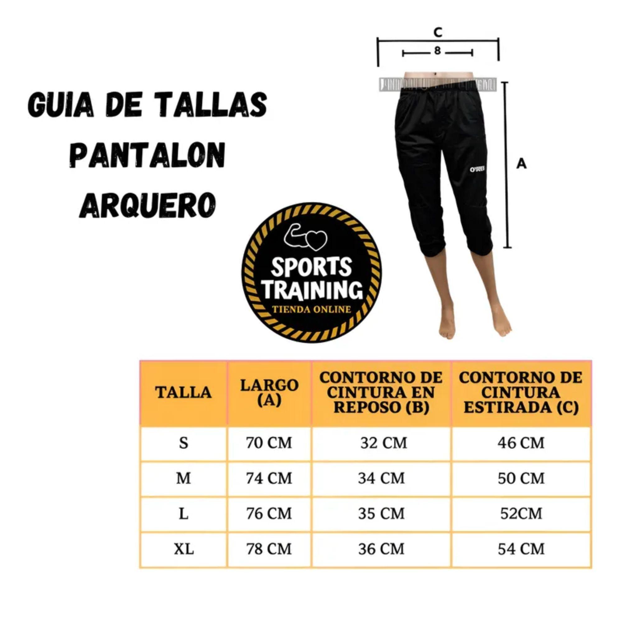 Pantalon Arquero 3/4 Drb Negro Buzo Con Proteccion-2