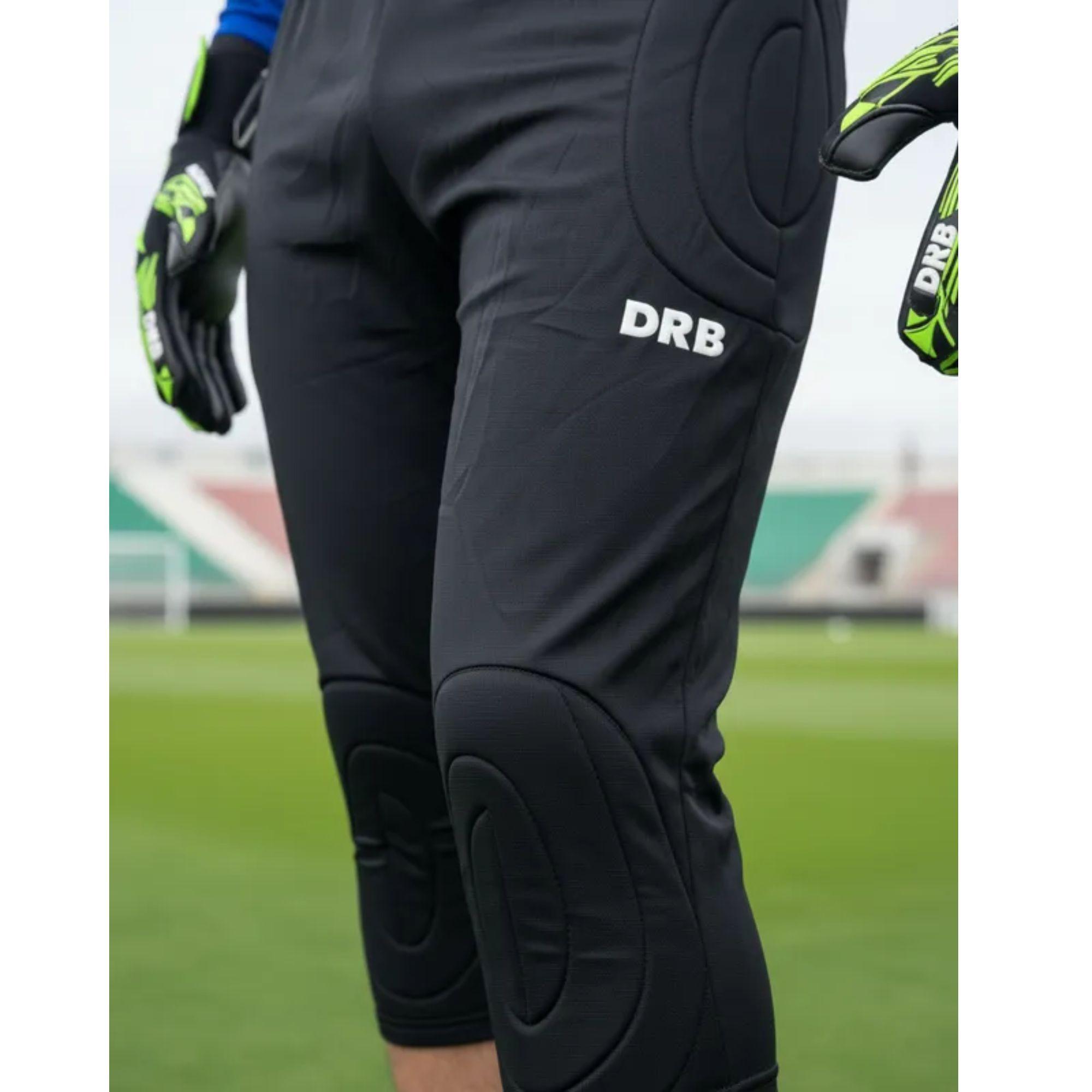 Pantalon Arquero 3/4 Drb Negro Buzo Con Proteccion-9