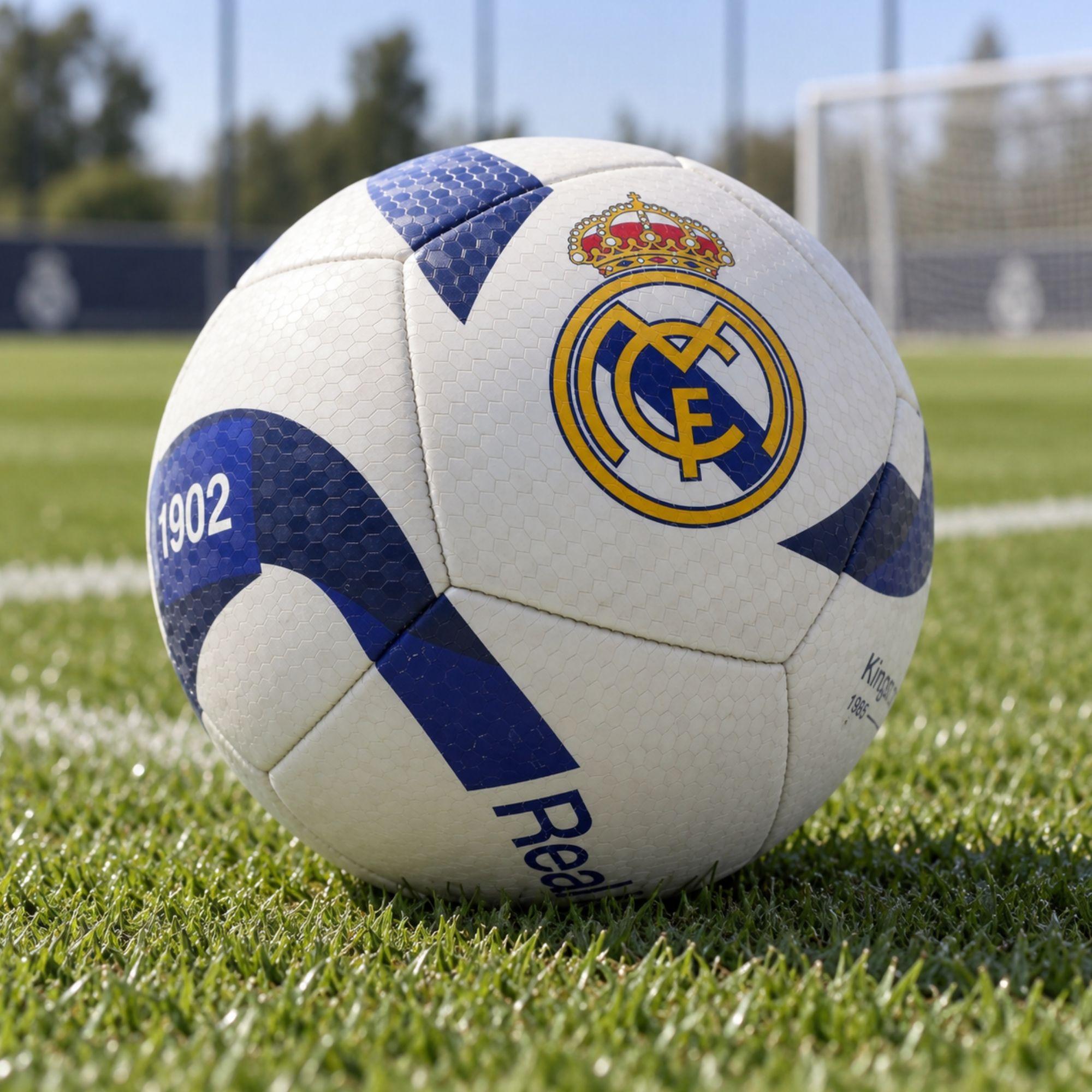 Balón DRB Real Madrid Flag N°5 para Césped-7