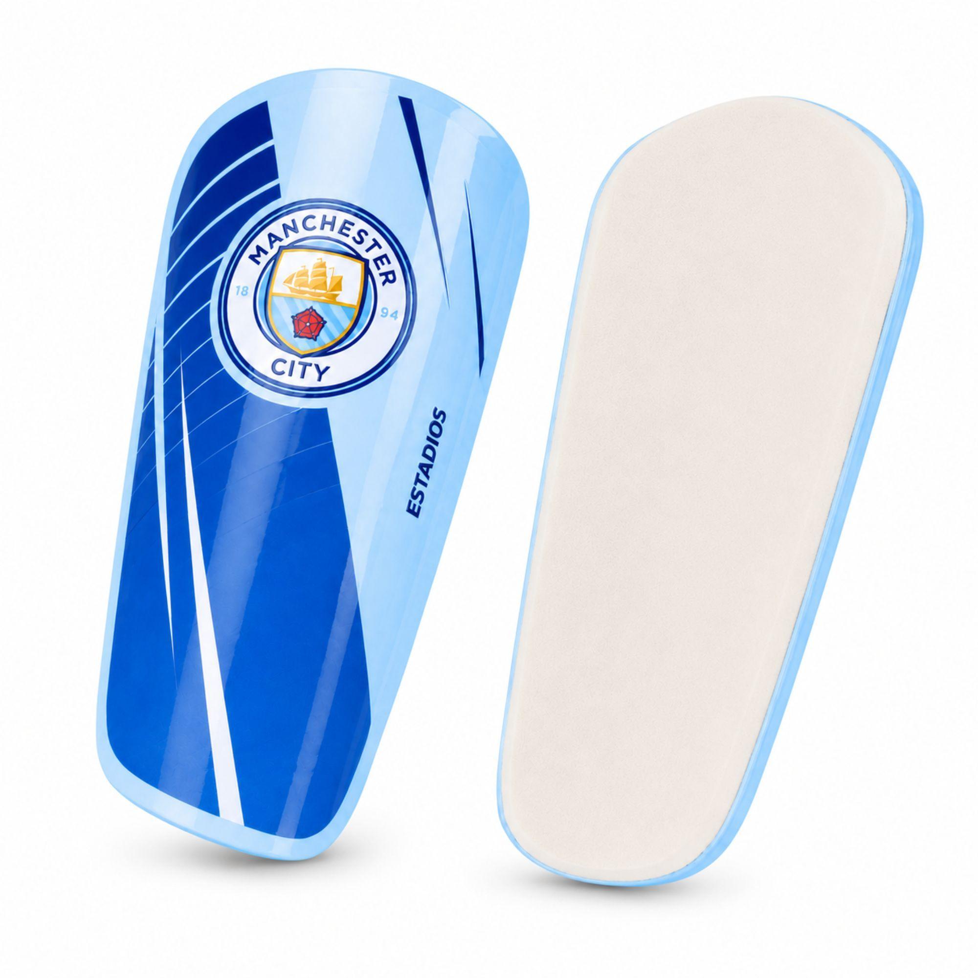 Canilleras Futbol Manchester City DRB Licencia Oficial-7
