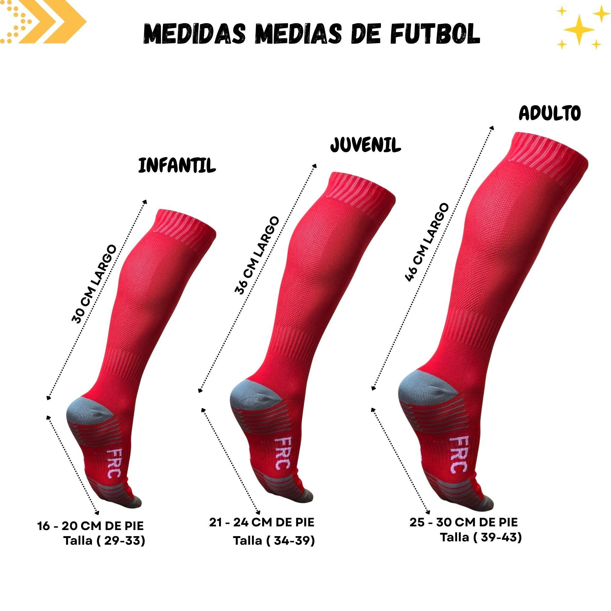 Medias de Futbol Niño Force 28-34 Largas Ventilacion-3