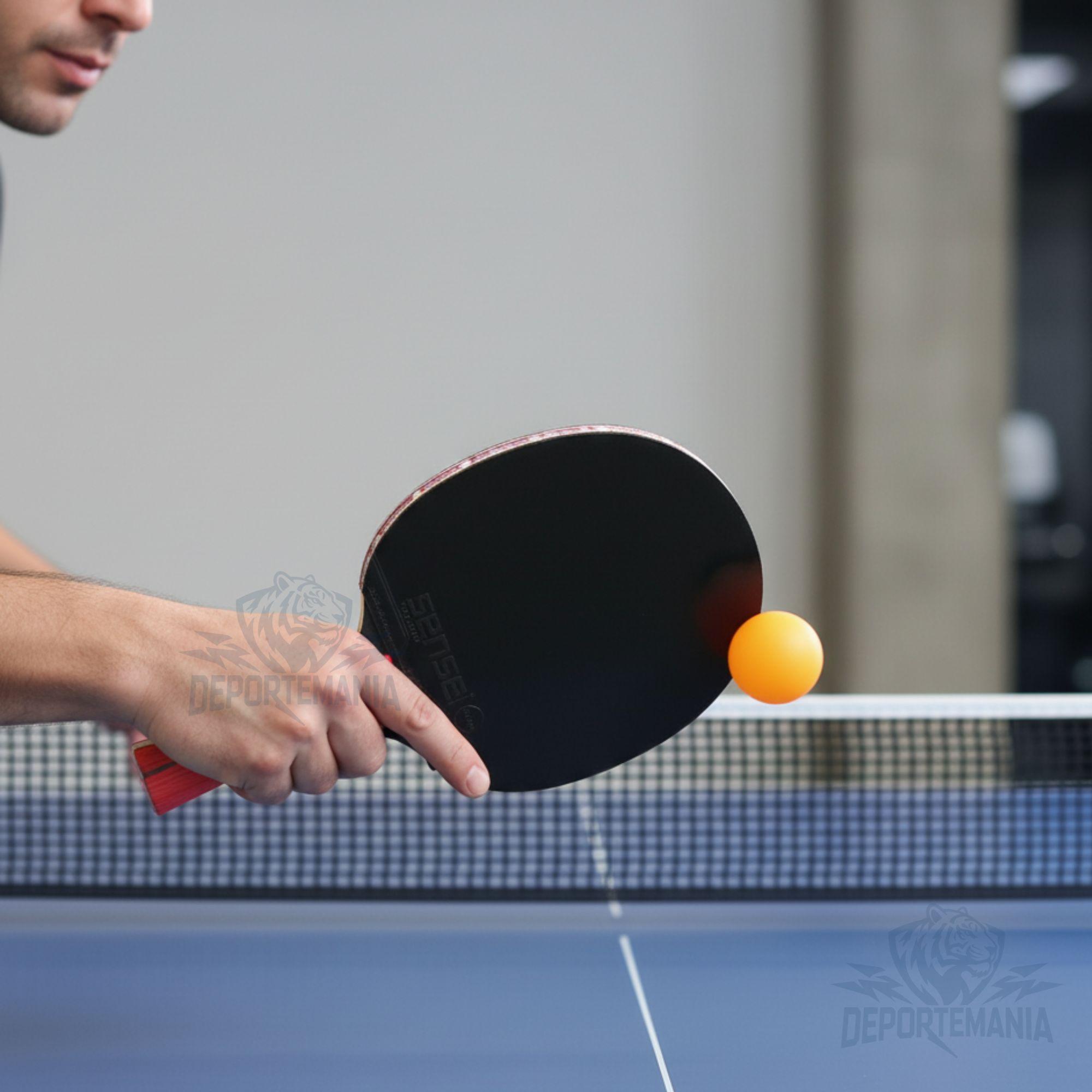 Paleta De Ping Pong Sensei 5 Star Negra Y Roja-3