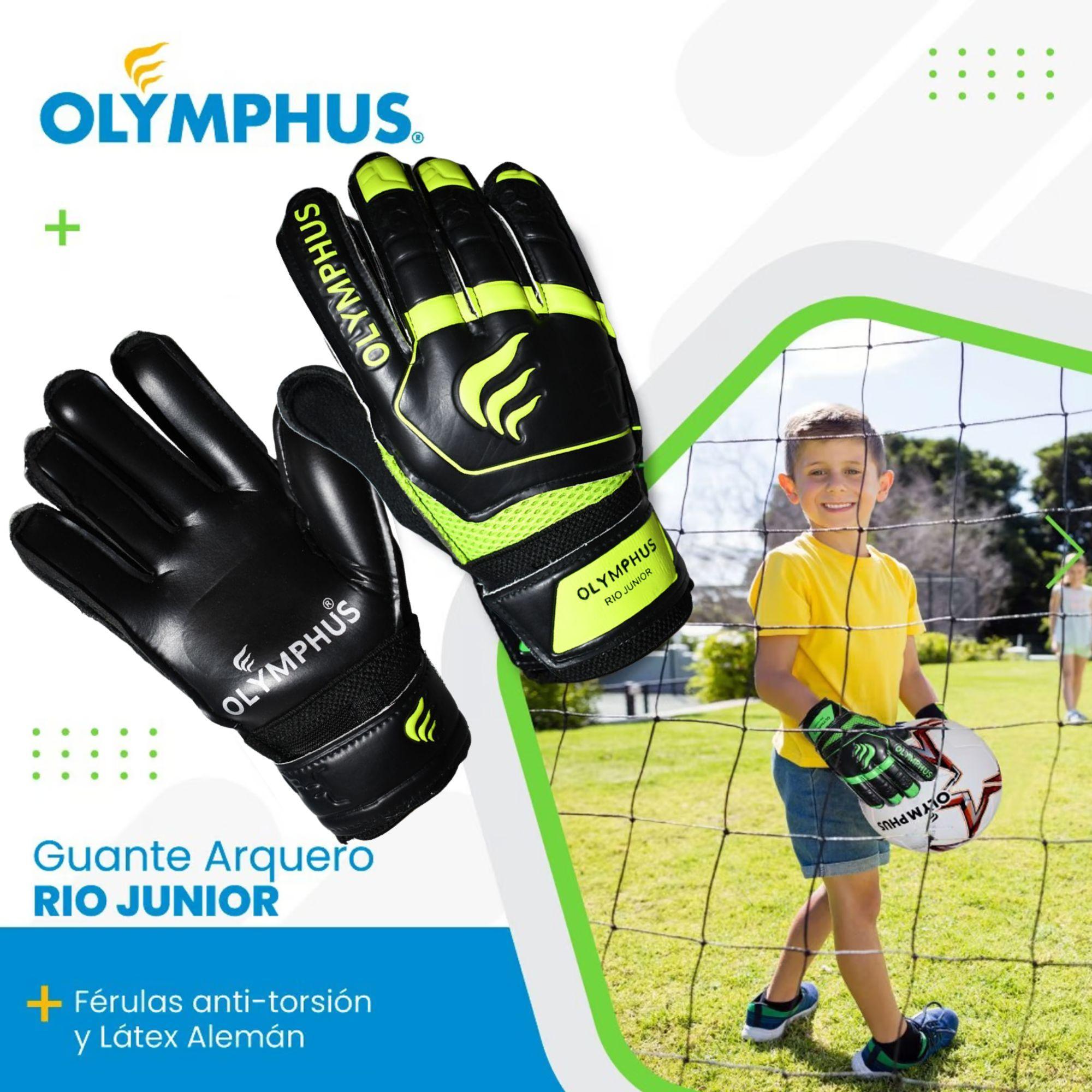 Guantes Arquero Portero Infantil Con Ferulas Rio Olymphus-2