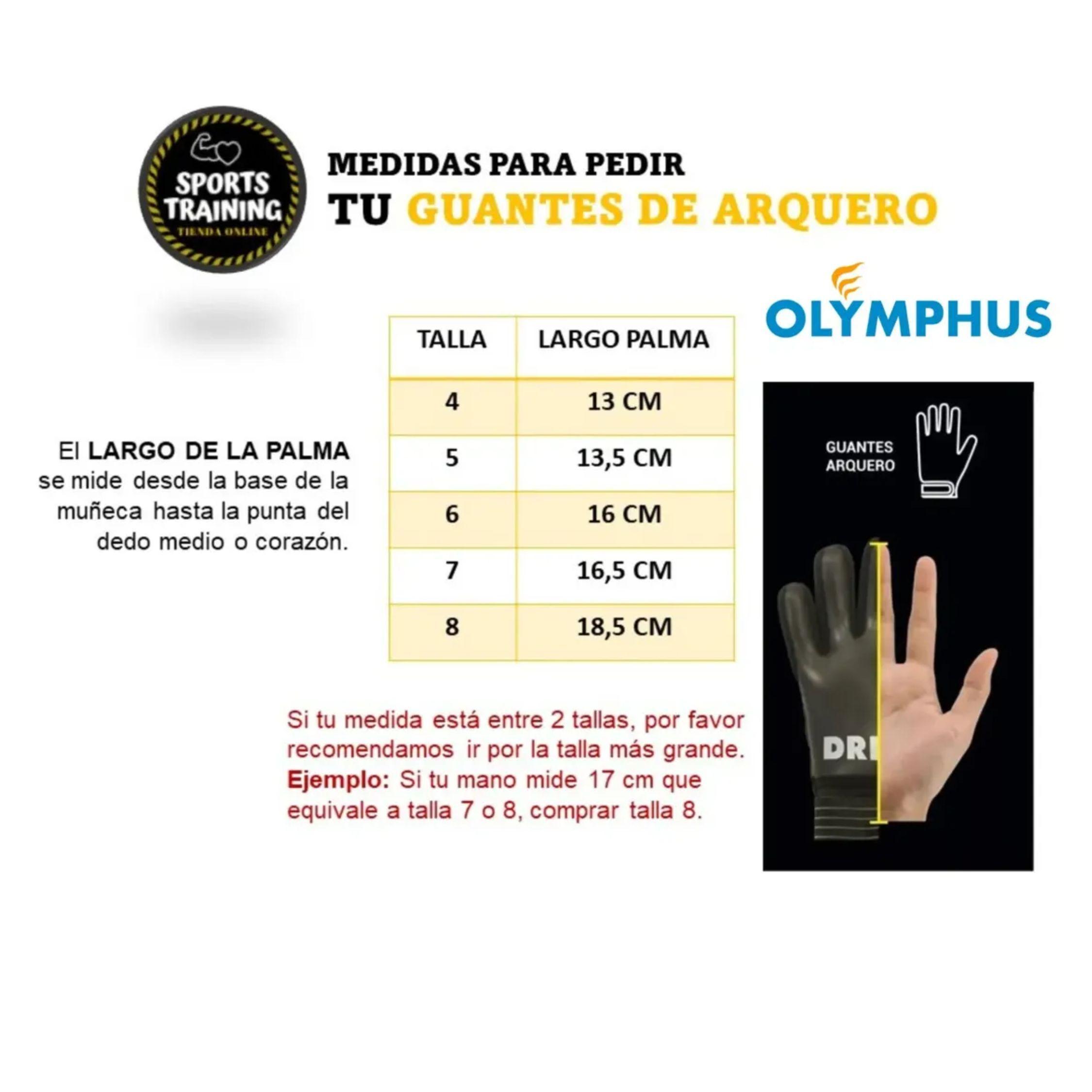 Guantes Arquero Portero Infantil Con Ferulas Rio Olymphus-2
