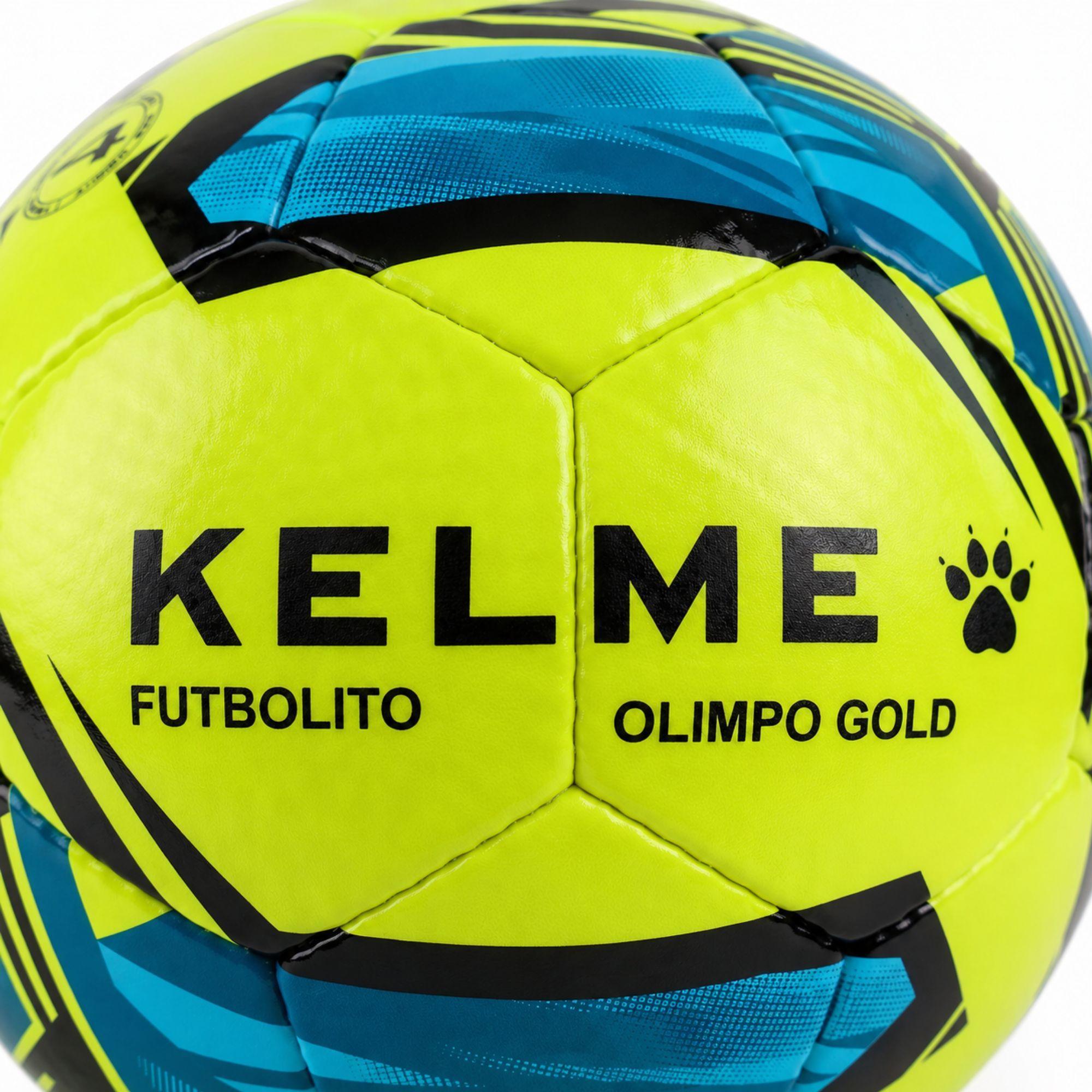 Balón Futbolito Olimpo Gold N°4 Kelme Cosido a Mano-3